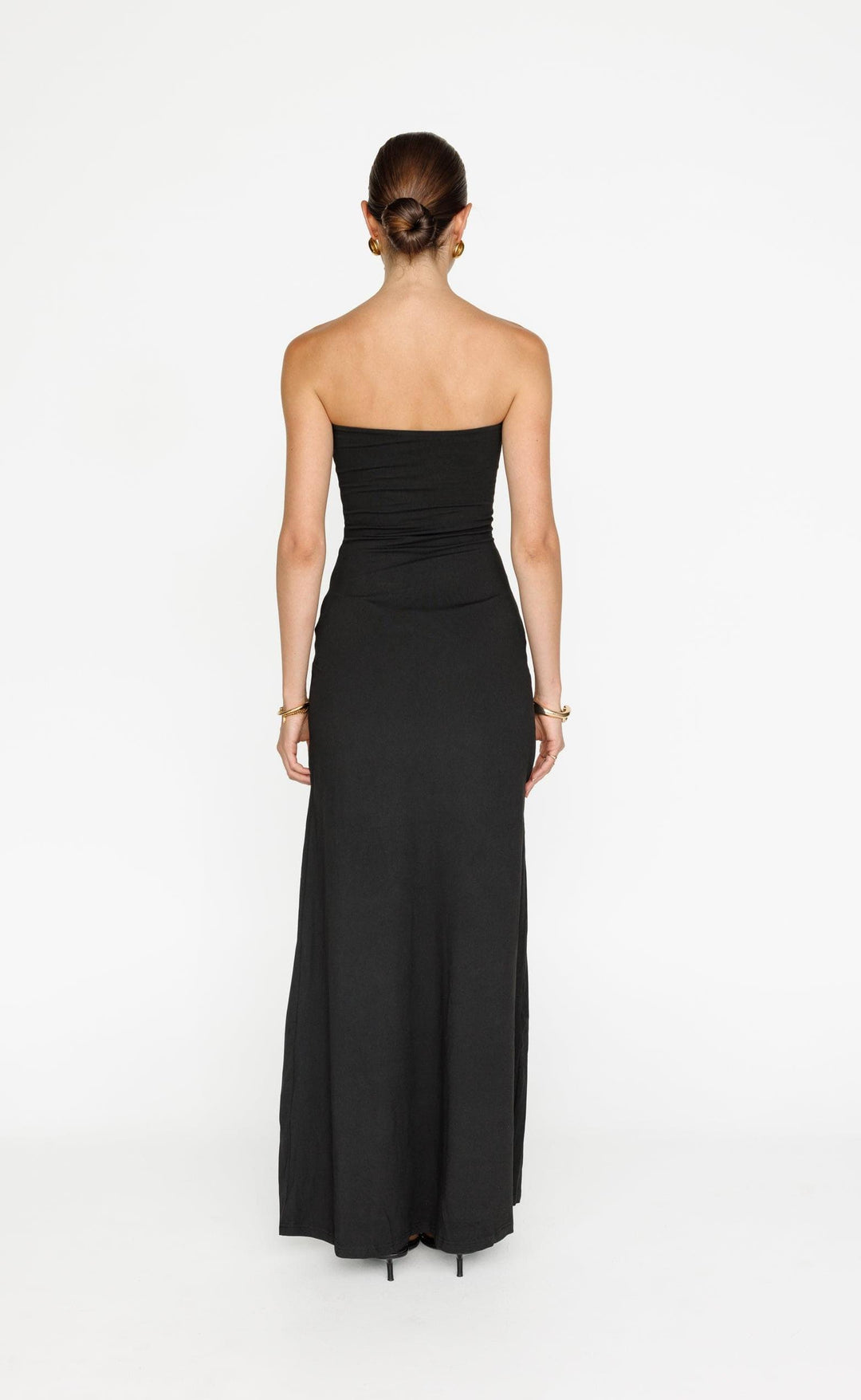 Edela Maxi Dress (Black) | CHARCOAL Exclusive