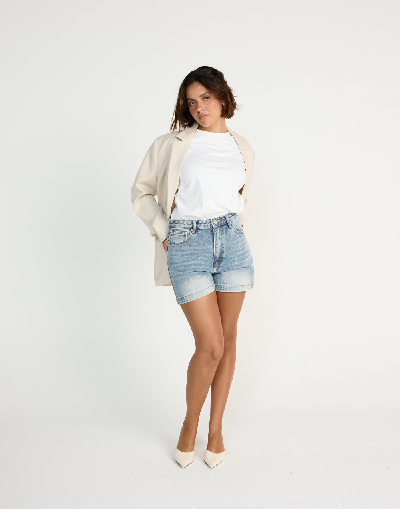  - Women's Shorts - Charcoal Clothing