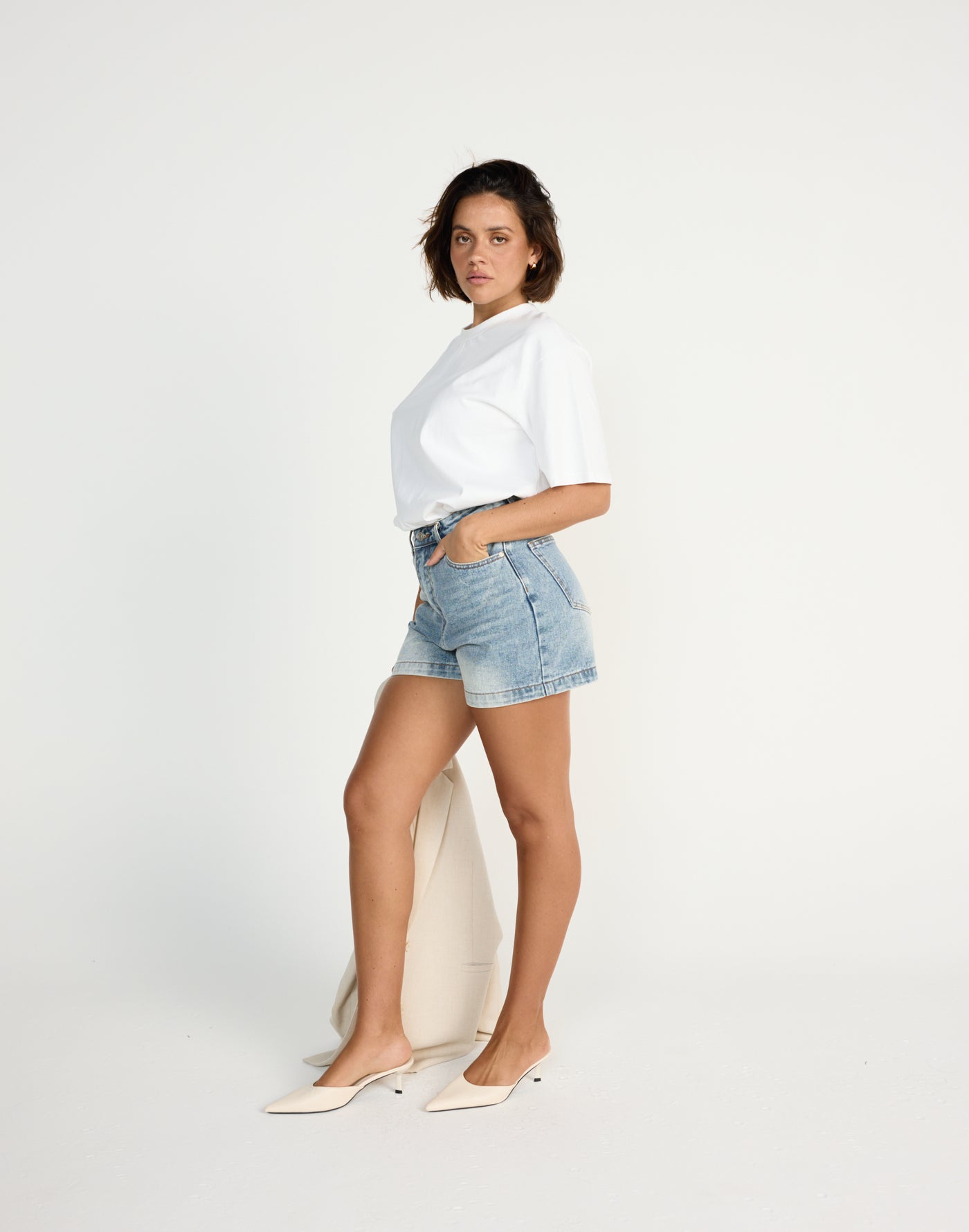  - Women's Shorts - Charcoal Clothing