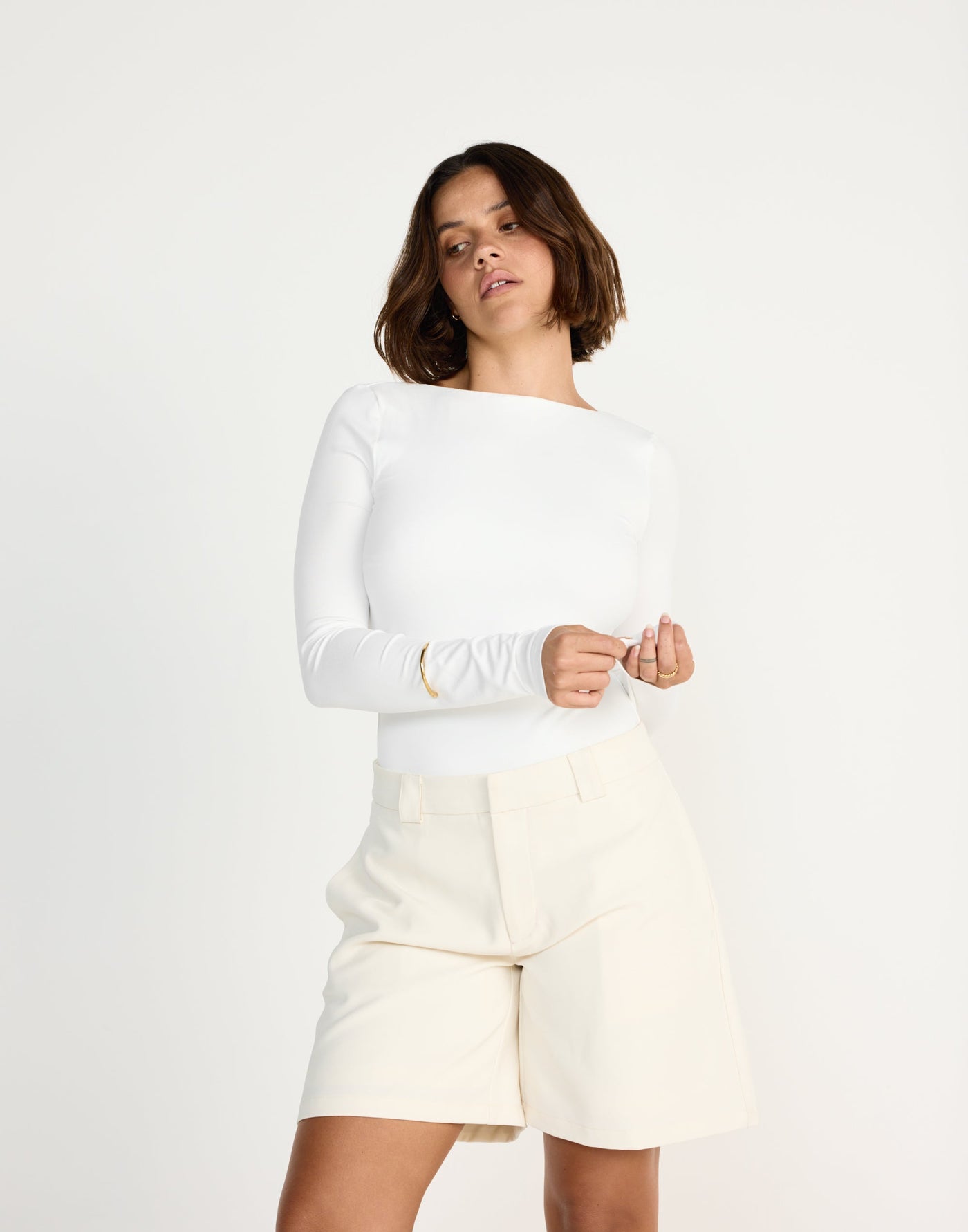  - Women's Bodysuit - Charcoal Clothing