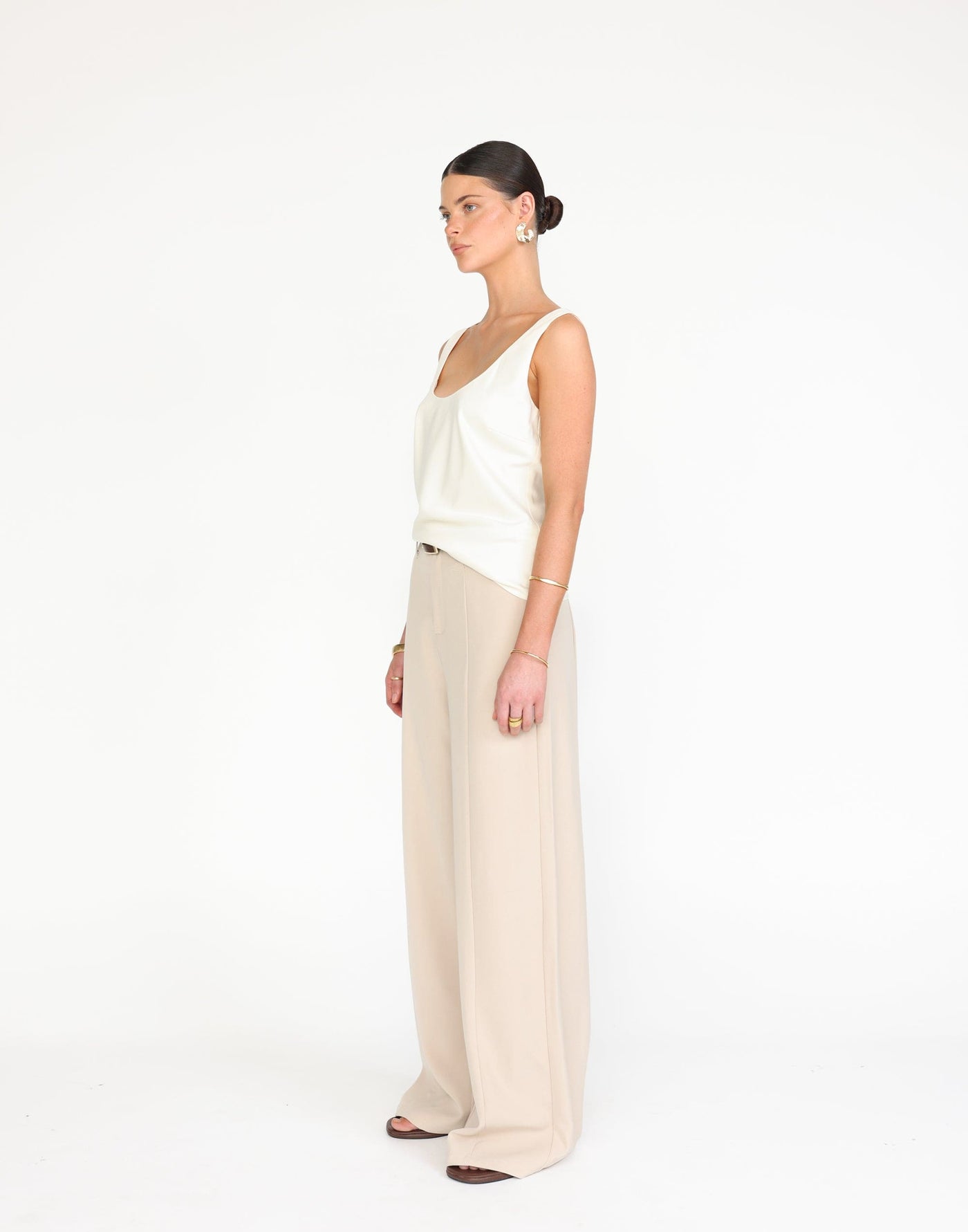 Camillo Top (Oat) | CHARCOAL Exclusive - - Women's Top - Charcoal Clothing