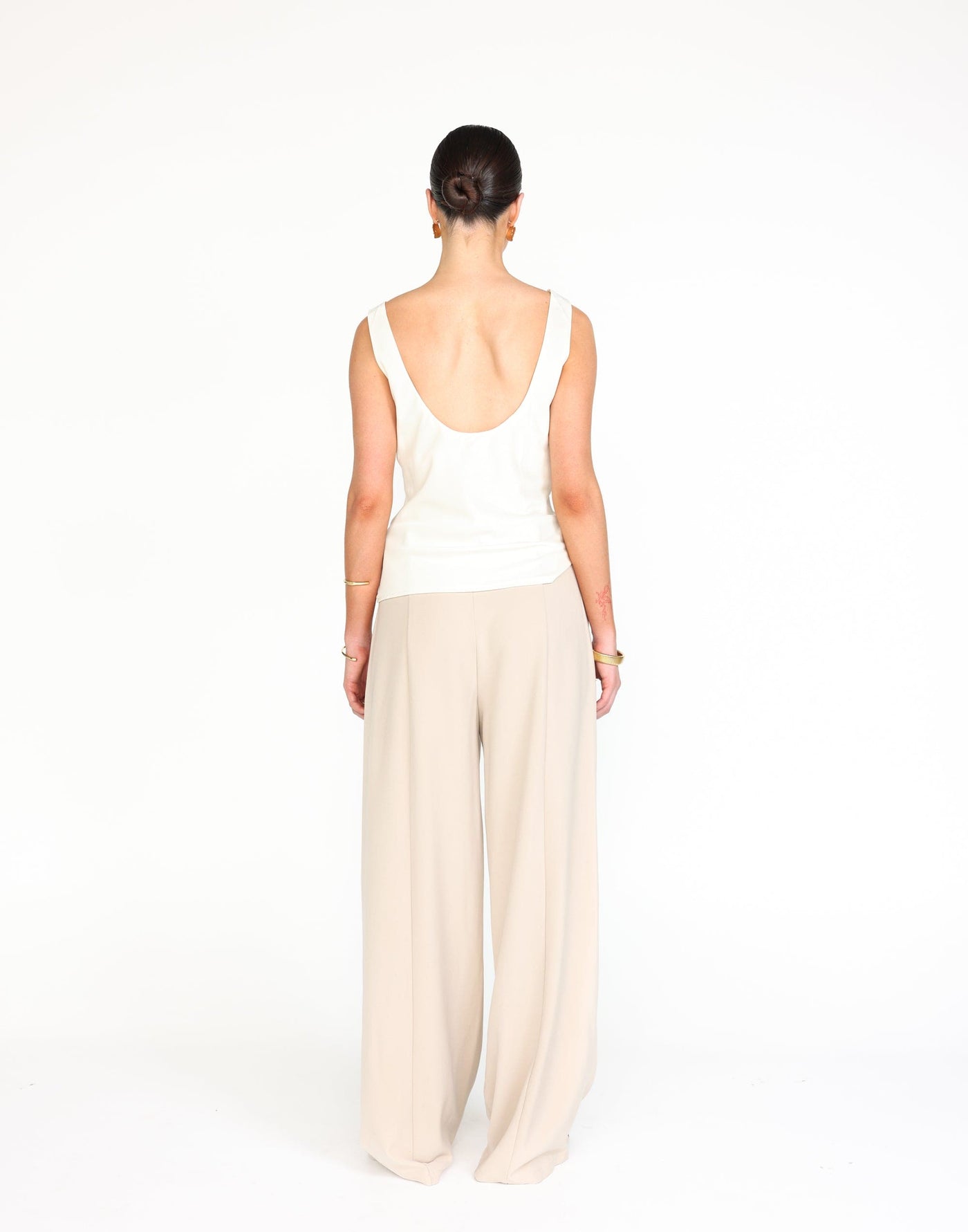 Camillo Top (Oat) | CHARCOAL Exclusive - - Women's Top - Charcoal Clothing