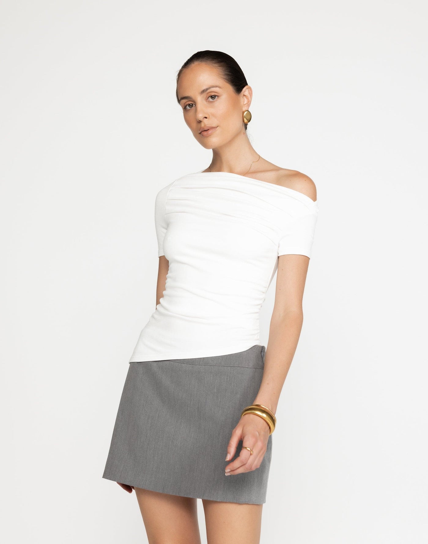  - Women's Top - Charcoal Clothing