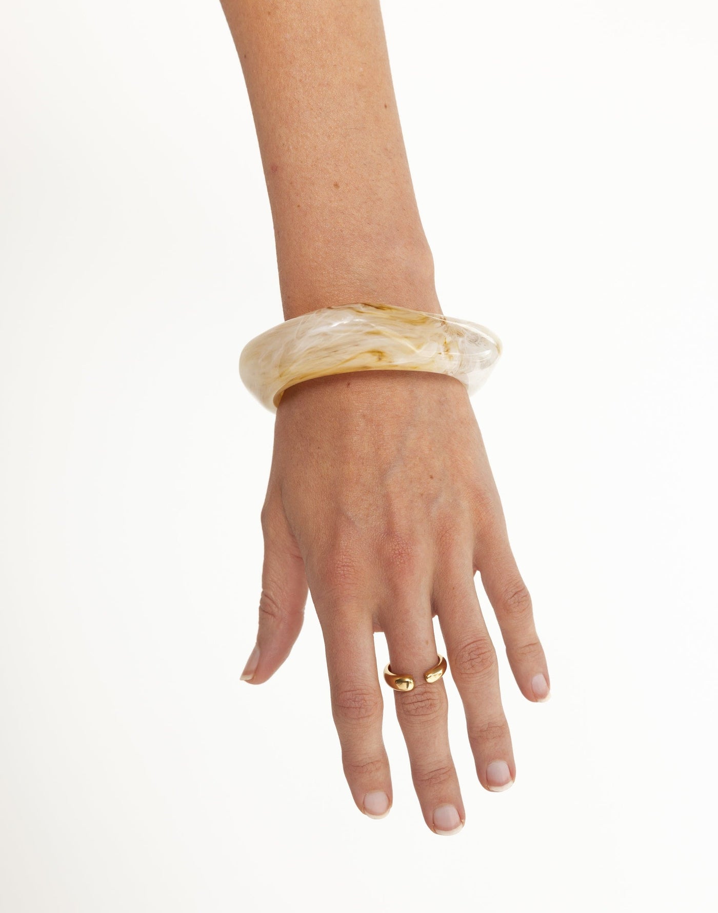 Tamiya Bracelet (Custard Swirl) - - Women's Accessories - Charcoal Clothing