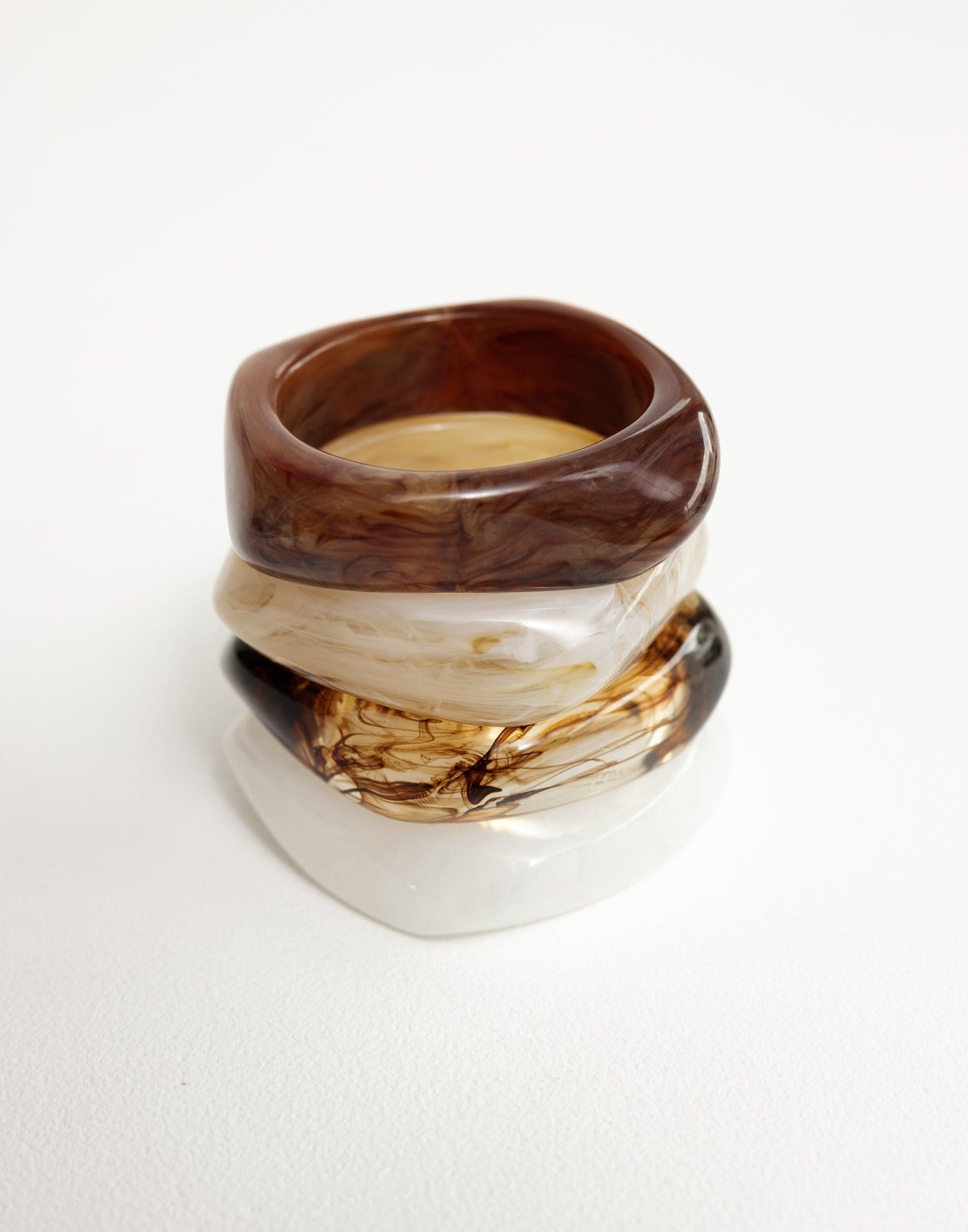 Tamiya Bracelet (Custard Swirl) - - Women's Accessories - Charcoal Clothing
