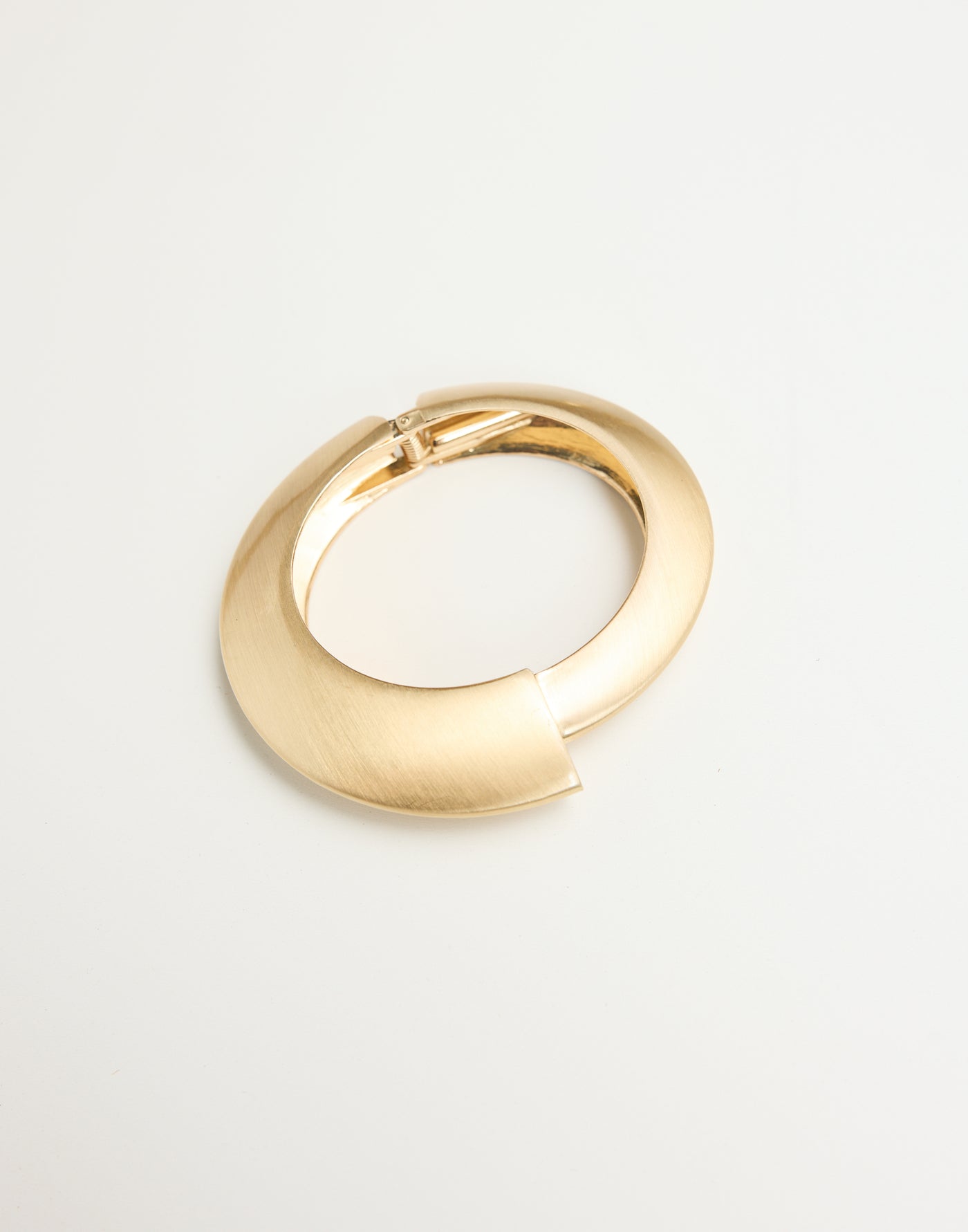 Clerisa Bracelet (Gold) - Snap Clasp Gold Toned Bracelet - Women's Accessories - Charcoal Clothing