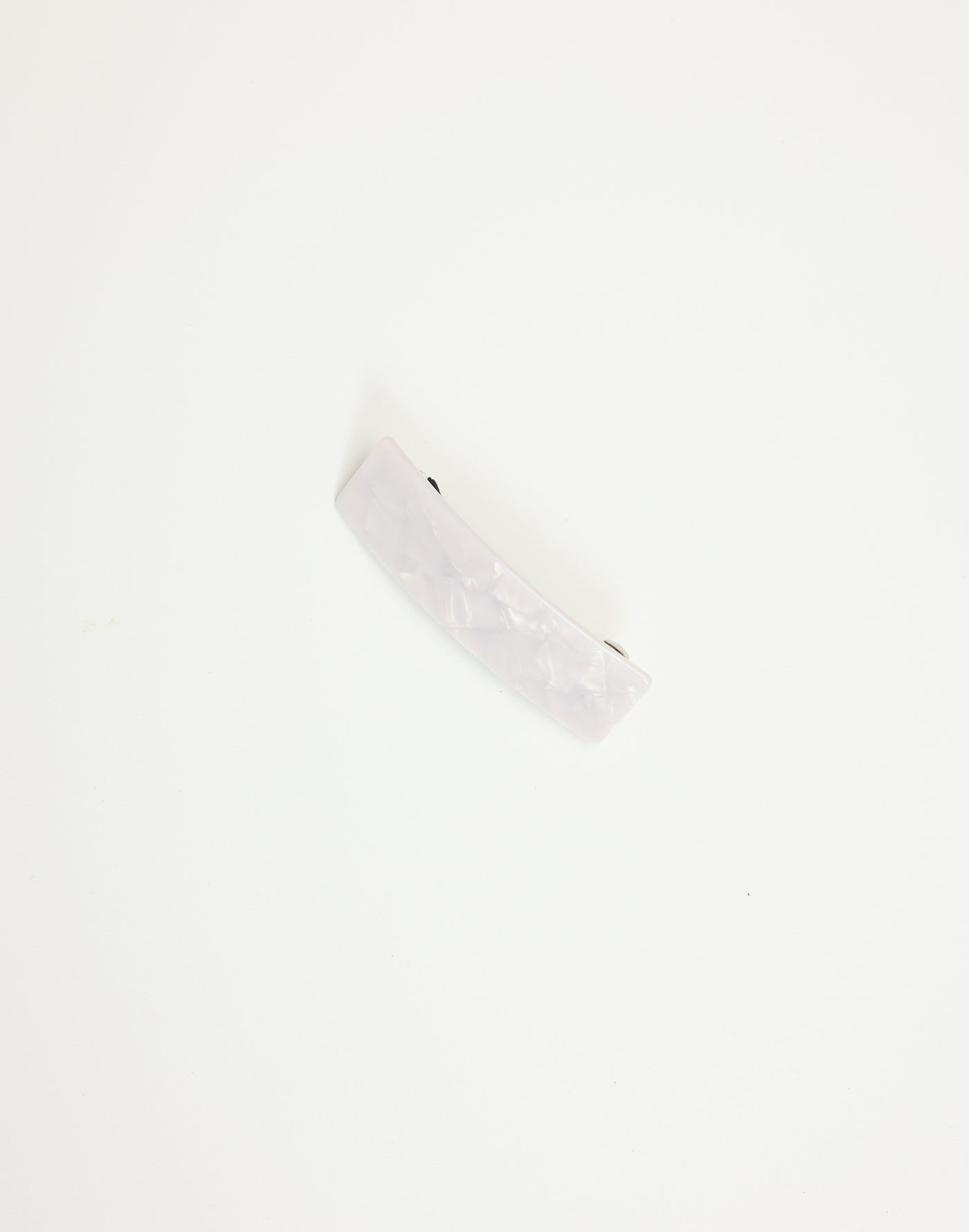 Sansa Hair Clip (Pearl) | CHARCOAL Exclusive - Rectangular Shaped Barette Clip - Women's Accessories - Charcoal Clothing
