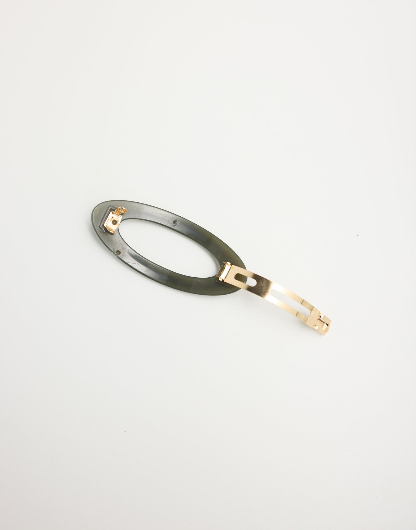 Emilia Hair Clip (Dark Grey) | CHARCOAL Exclusive - Large Barette Clip - Women's Accessories - Charcoal Clothing