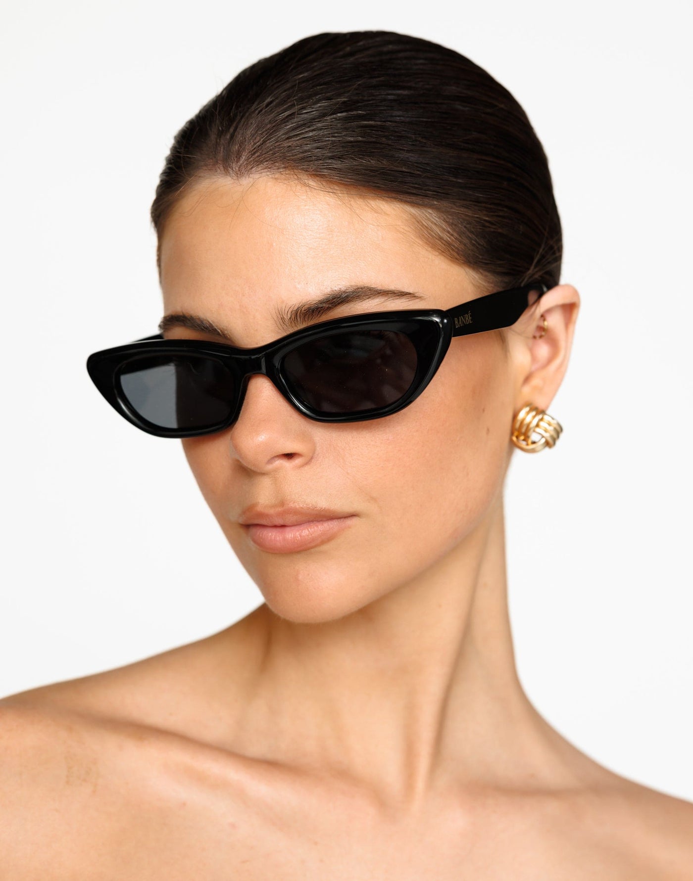 The Caroline Sunglasses (Black) - By Banbé - - Women's Accessories - Charcoal Clothing