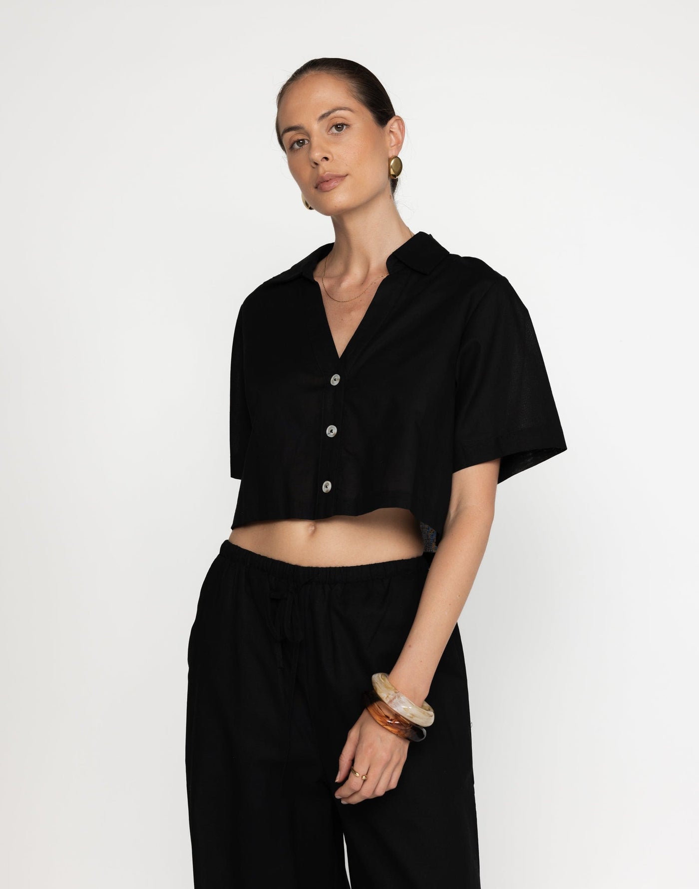  - Women's Top - Charcoal Clothing