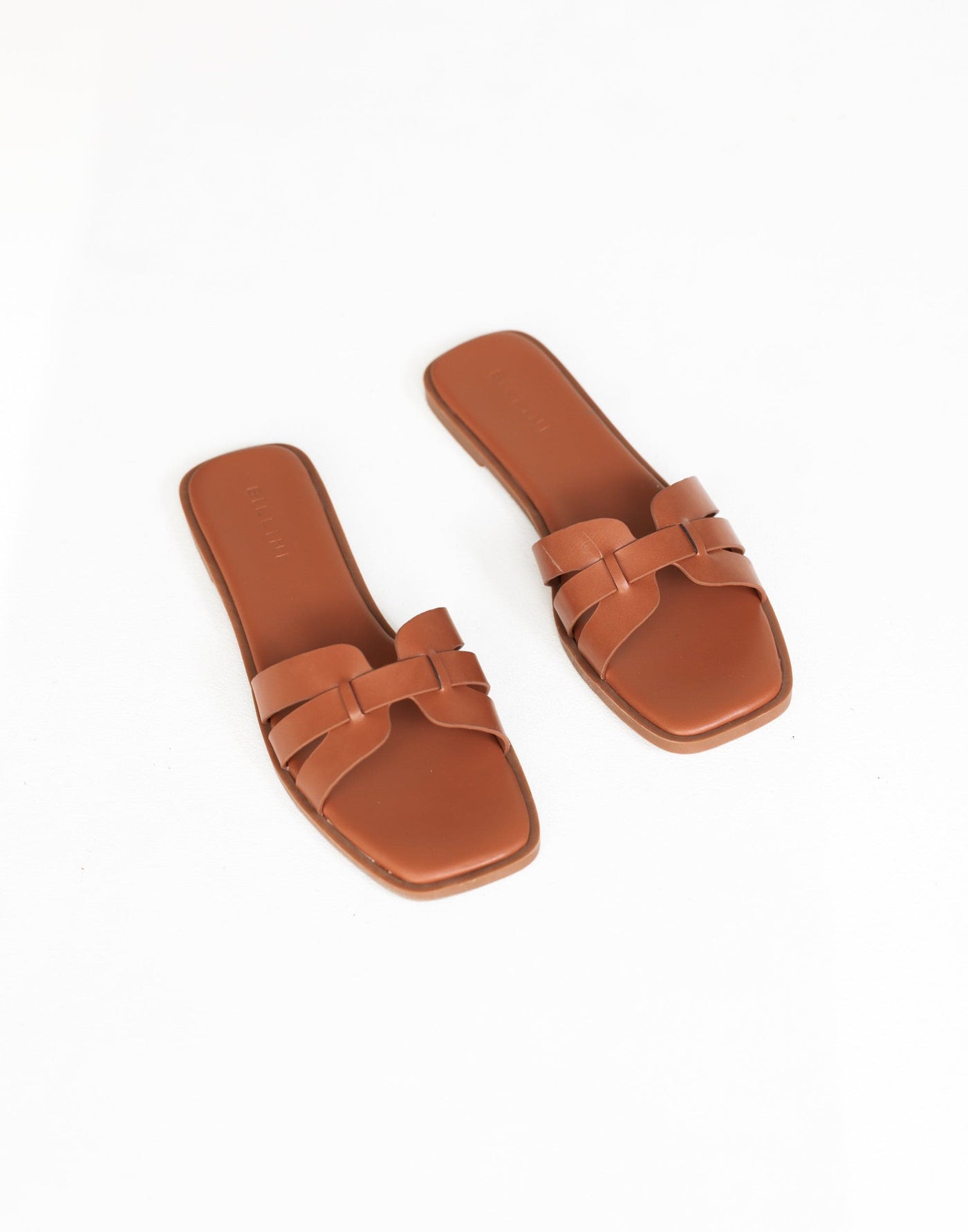 Gretal Slides (Tan) - By Billini - Slip-On Sandal - Women's Shoes - Charcoal Clothing