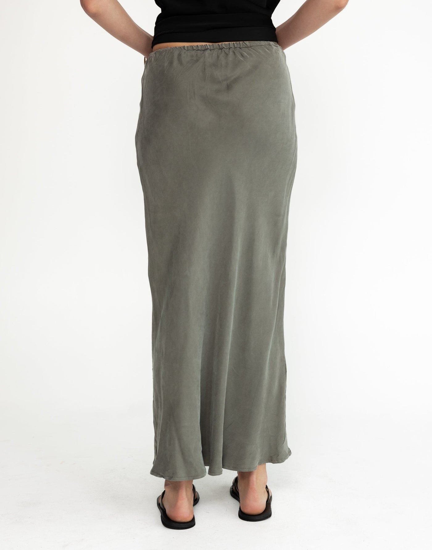 - Women's Skirt - Charcoal Clothing