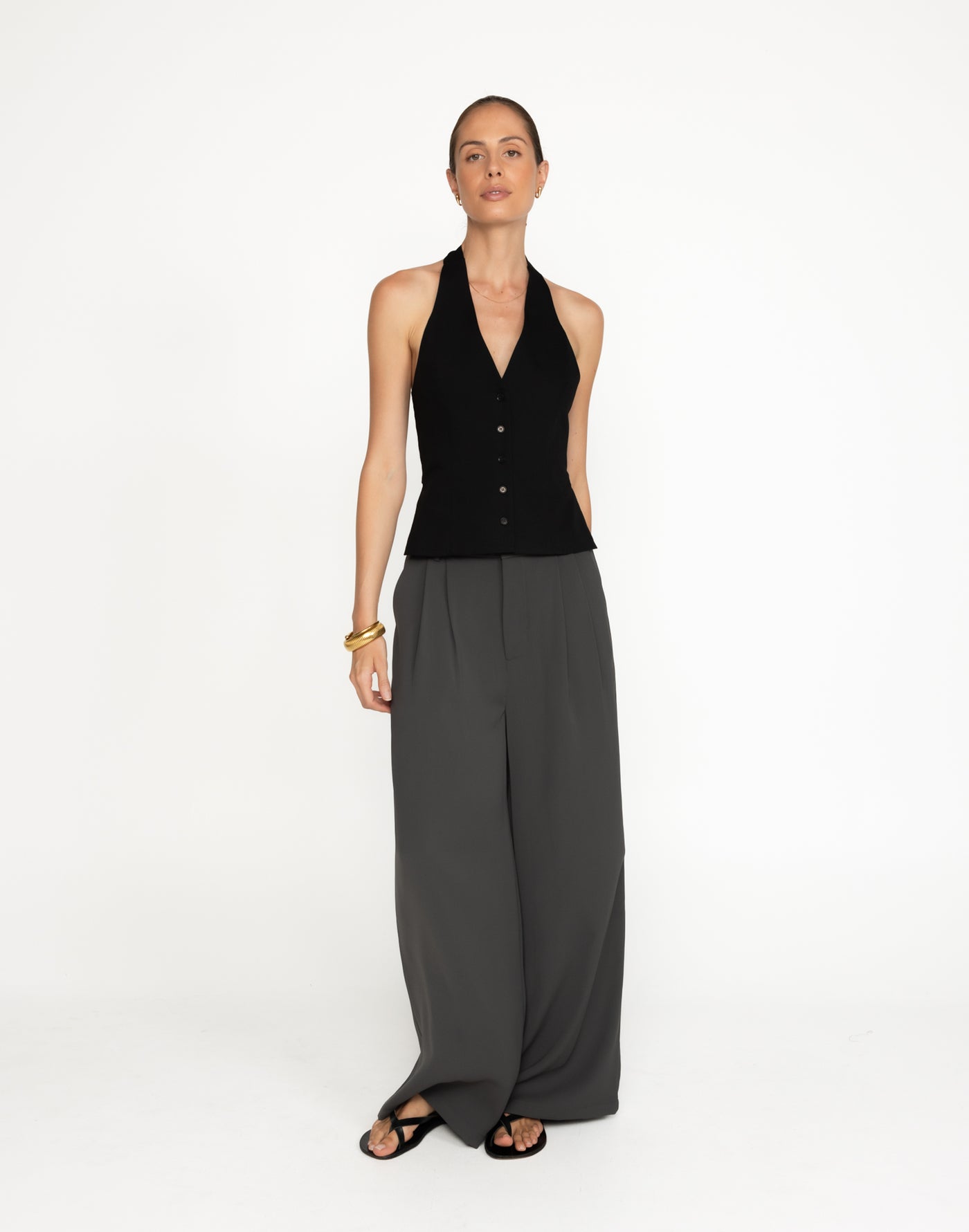 Chicago Pants (Slate) - Petite | CHARCOAL Exclusive - - Women's Pants - Charcoal Clothing