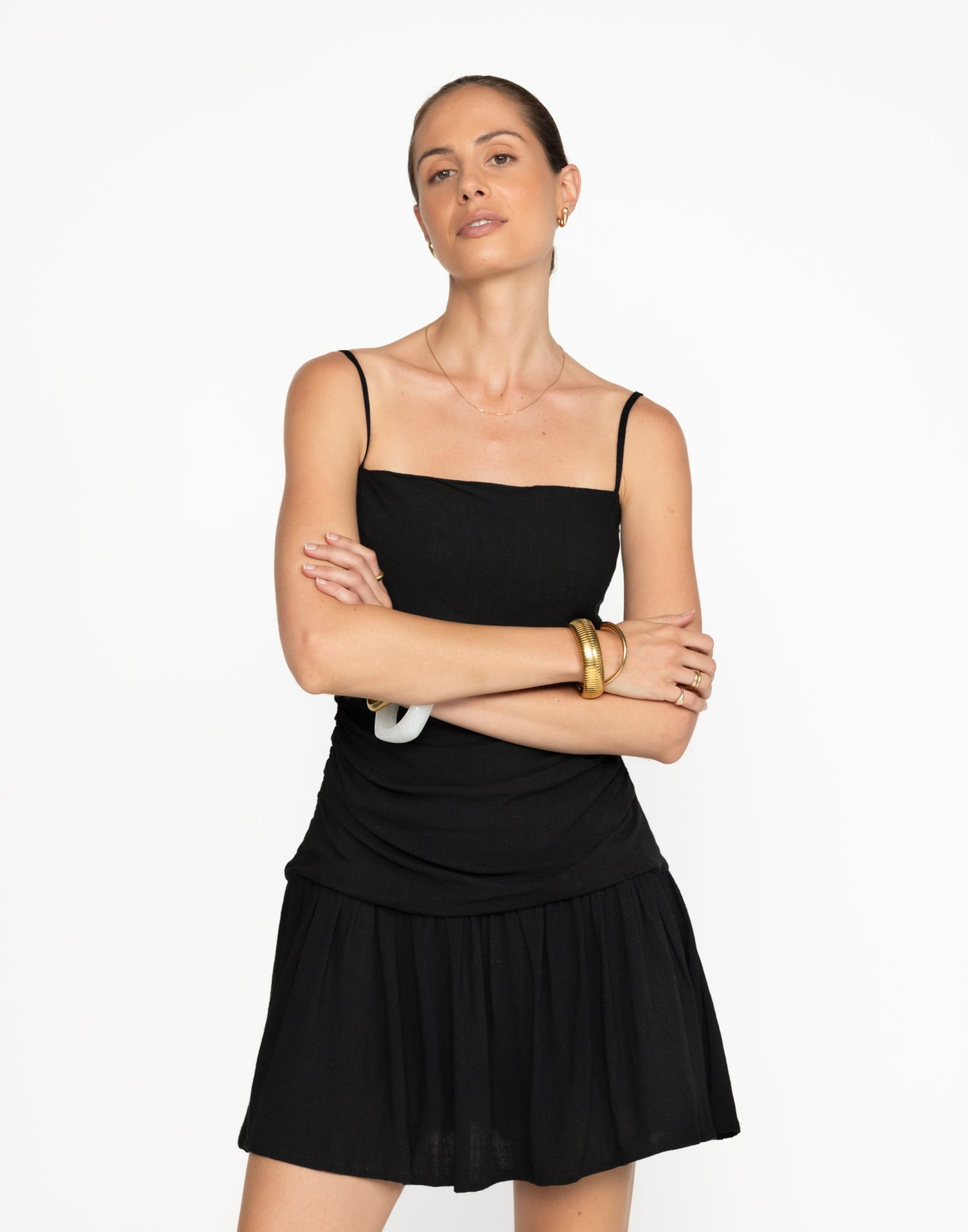 Reese Mini Dress (Black) | CHARCOAL Exclusive - - Women's Dress - Charcoal Clothing