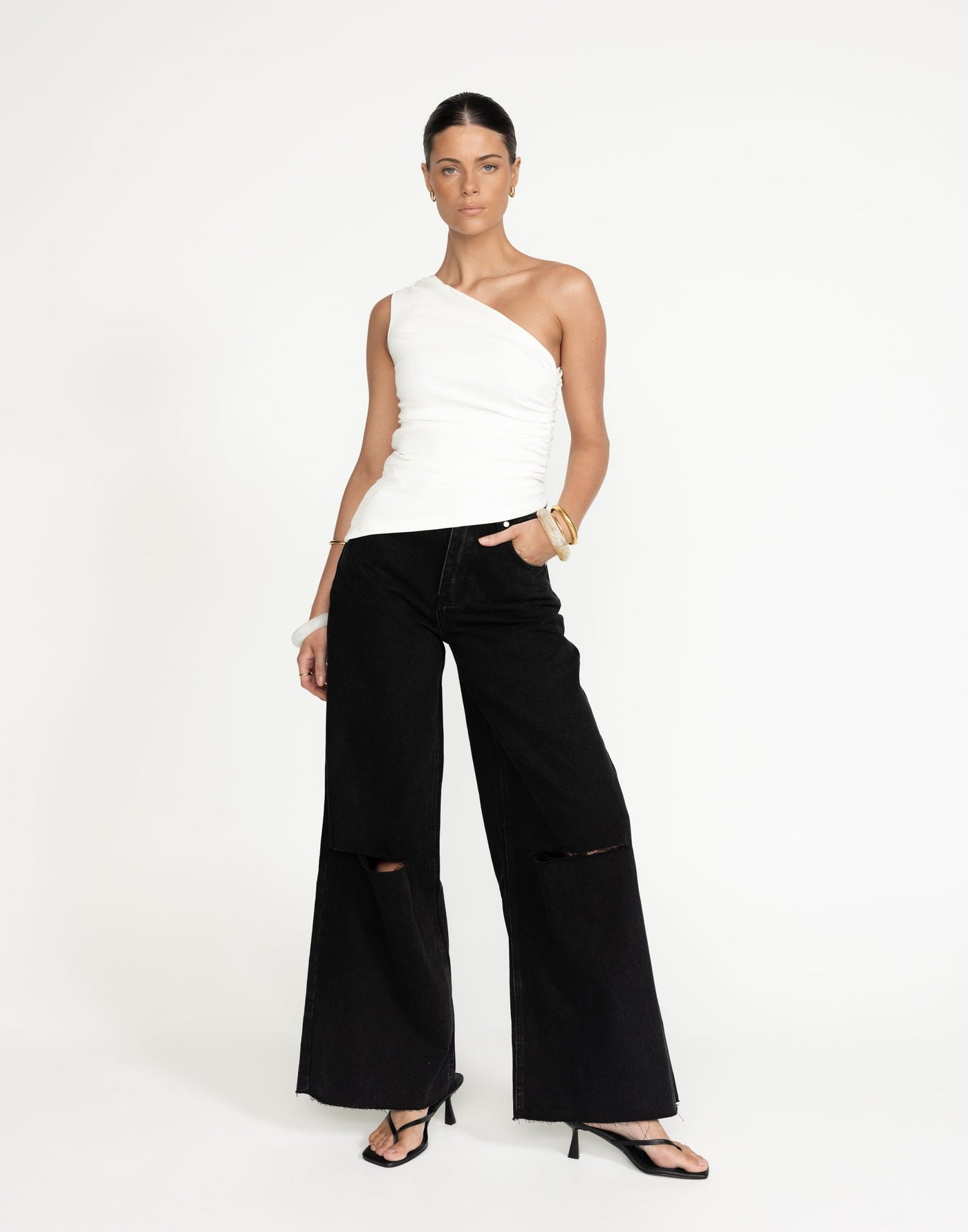  - Women's Top - Charcoal Clothing