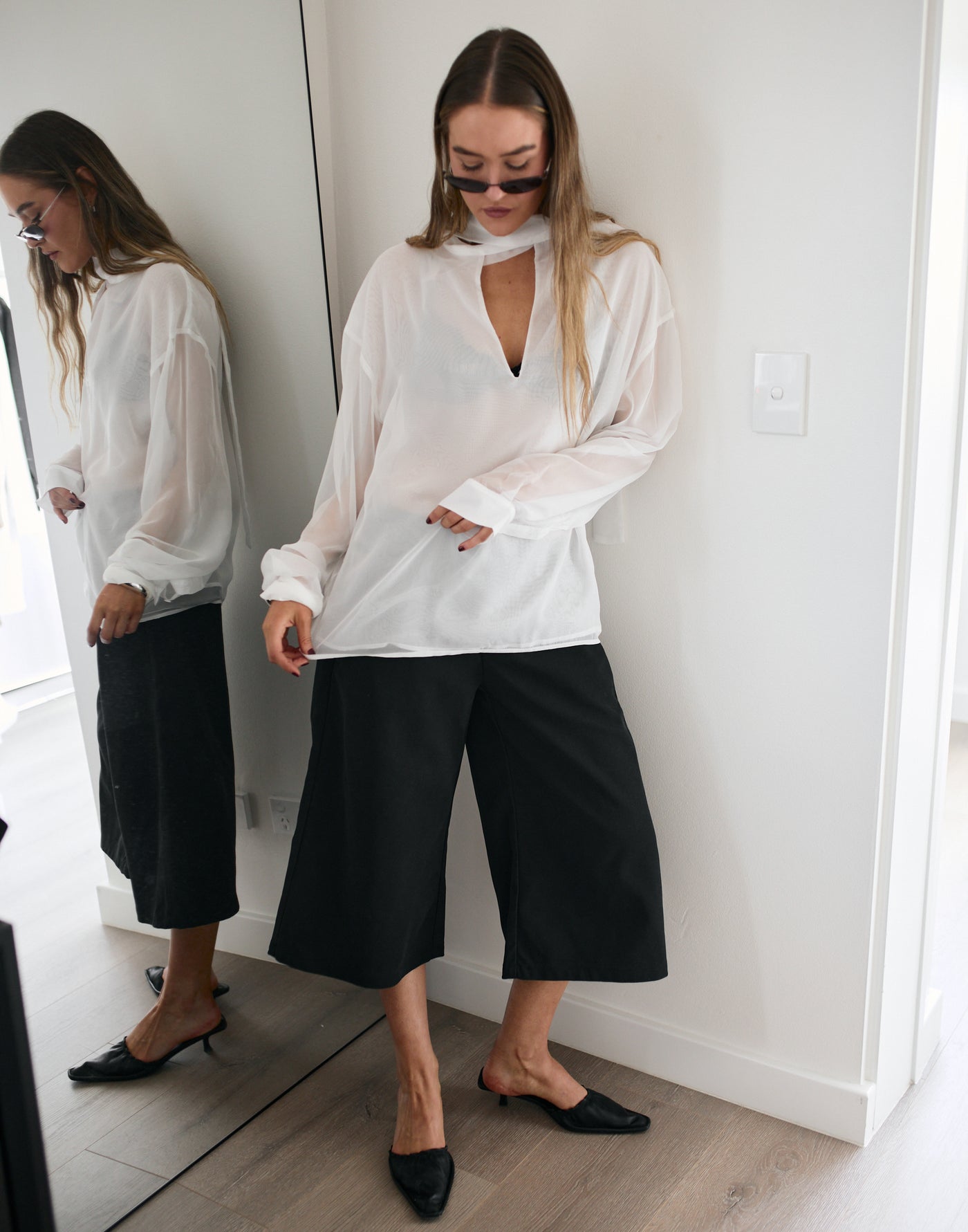 Symphony Midi Pants (Black) | CHARCOAL Exclusive - - Women's Pants - Charcoal Clothing