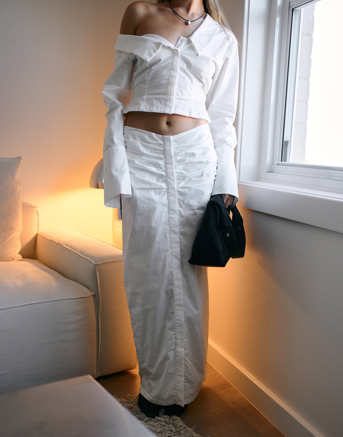  - Women's Skirt - Charcoal Clothing