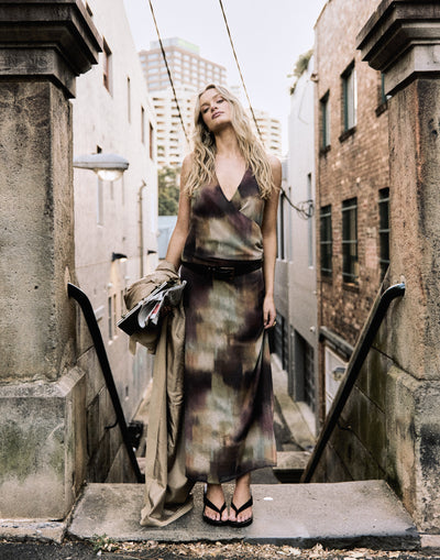  - Women's Skirt - Charcoal Clothing