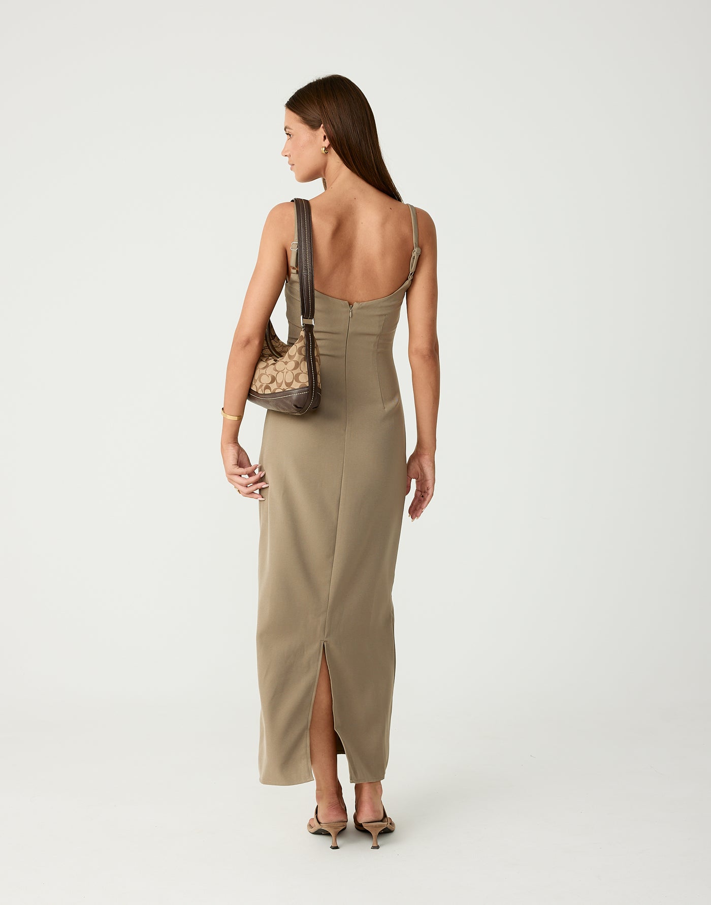 Alistair Maxi Dress (Stone)
