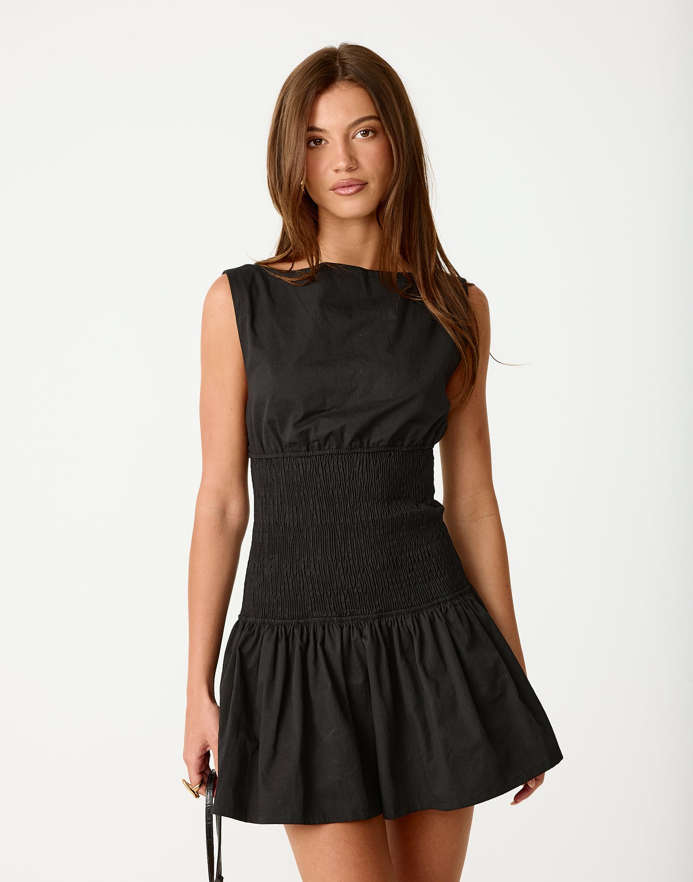  - Women's Dress - Charcoal Clothing