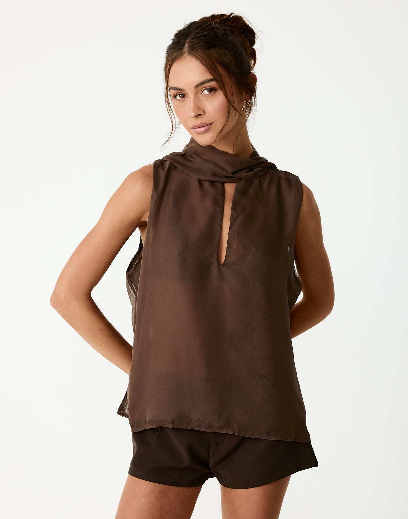  - Women's Top - Charcoal Clothing