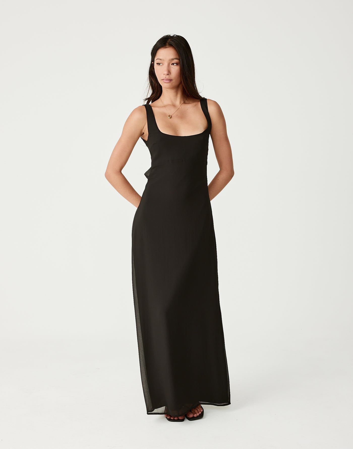  - Women's Dress - Charcoal Clothing
