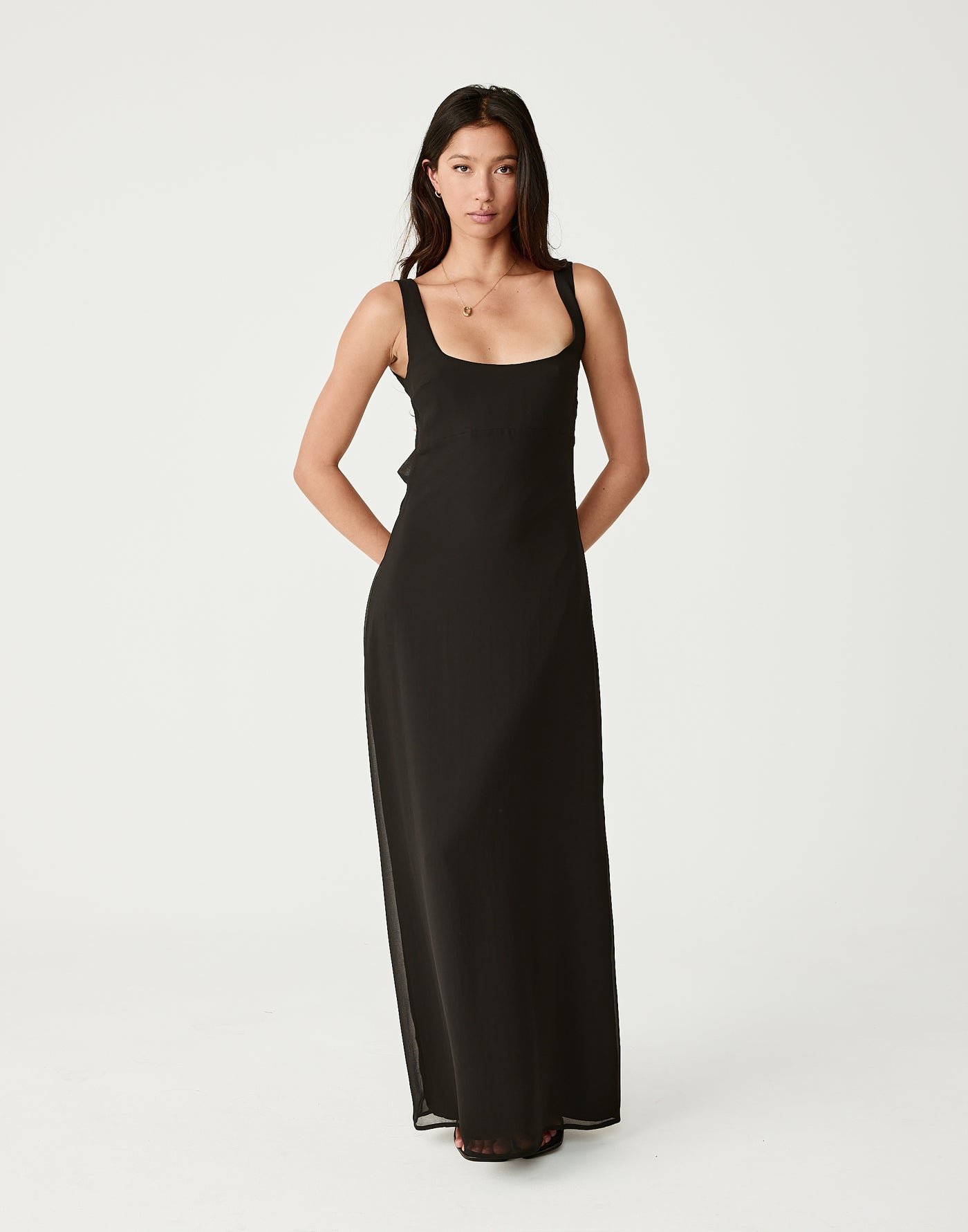  - Women's Dress - Charcoal Clothing