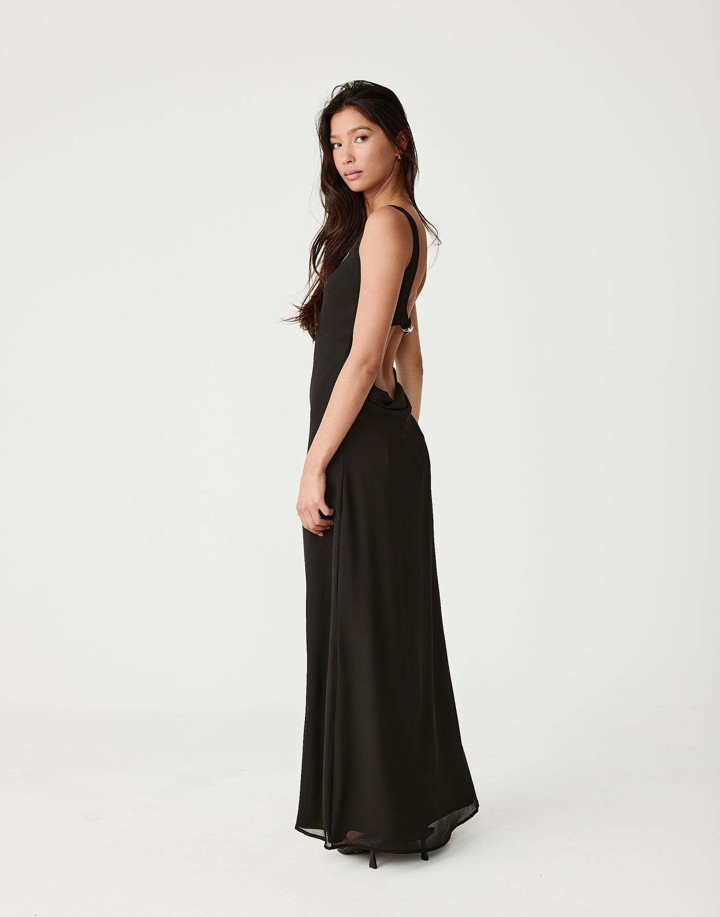  - Women's Dress - Charcoal Clothing
