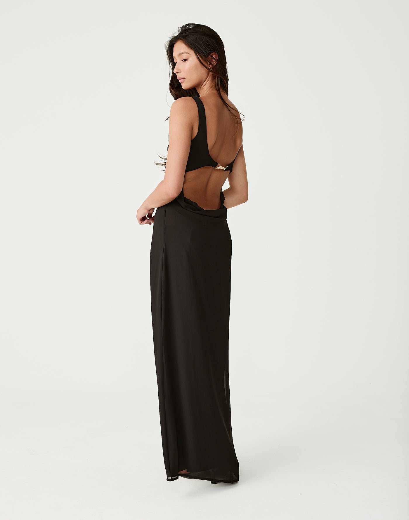  - Women's Dress - Charcoal Clothing