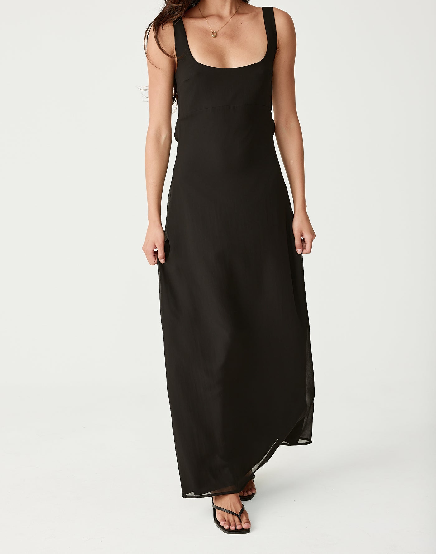  - Women's Dress - Charcoal Clothing