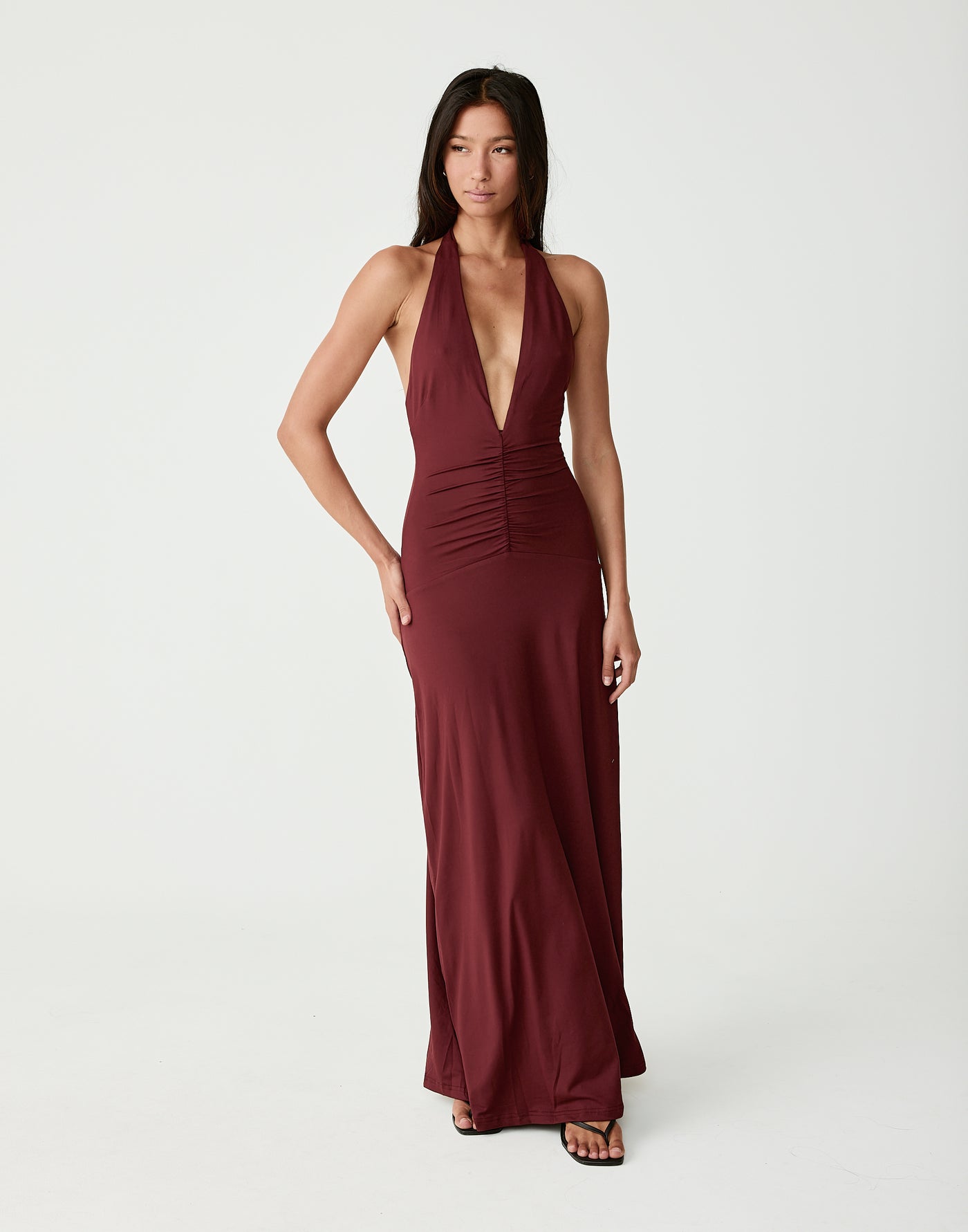  - Women's Dress - Charcoal Clothing