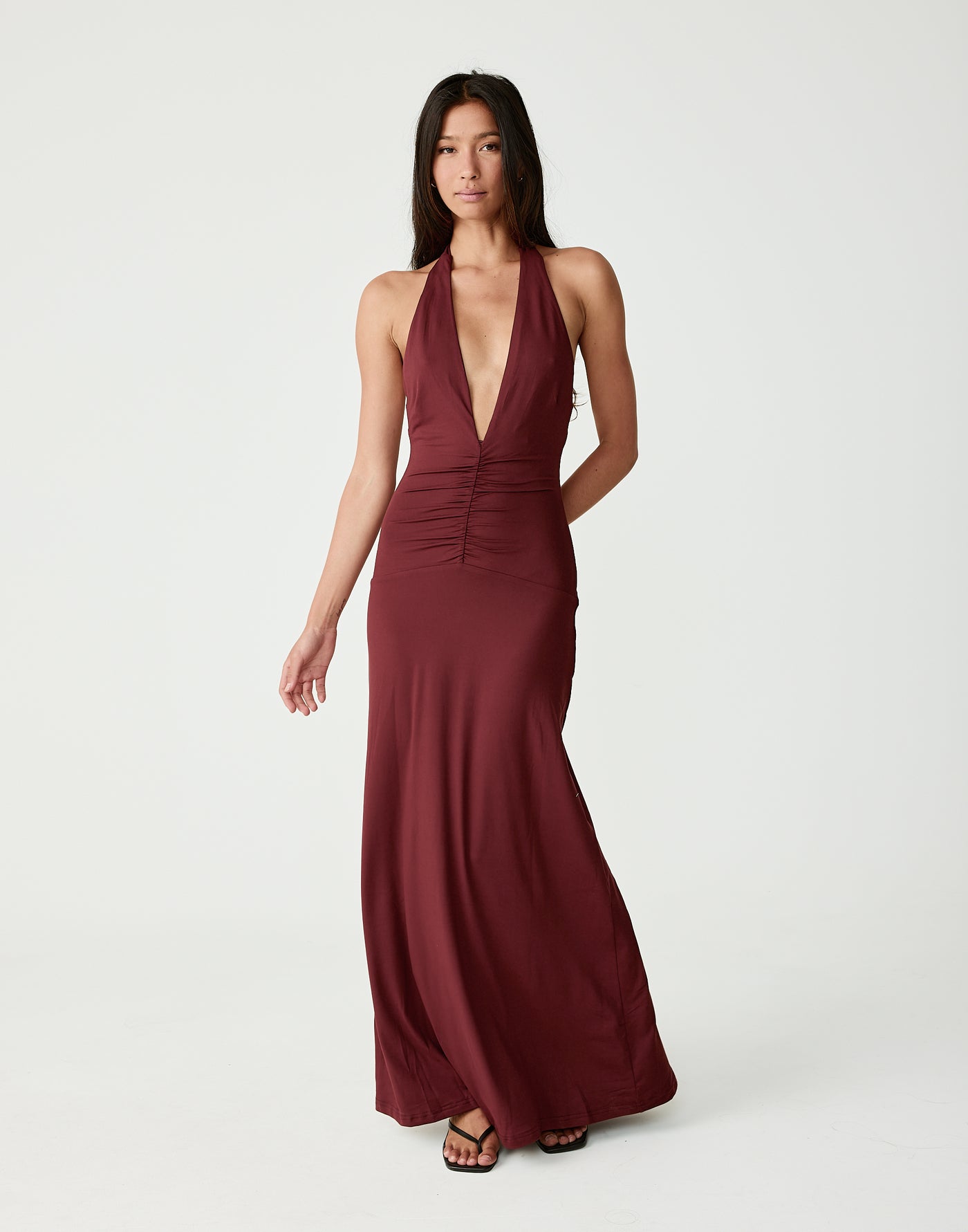  - Women's Dress - Charcoal Clothing