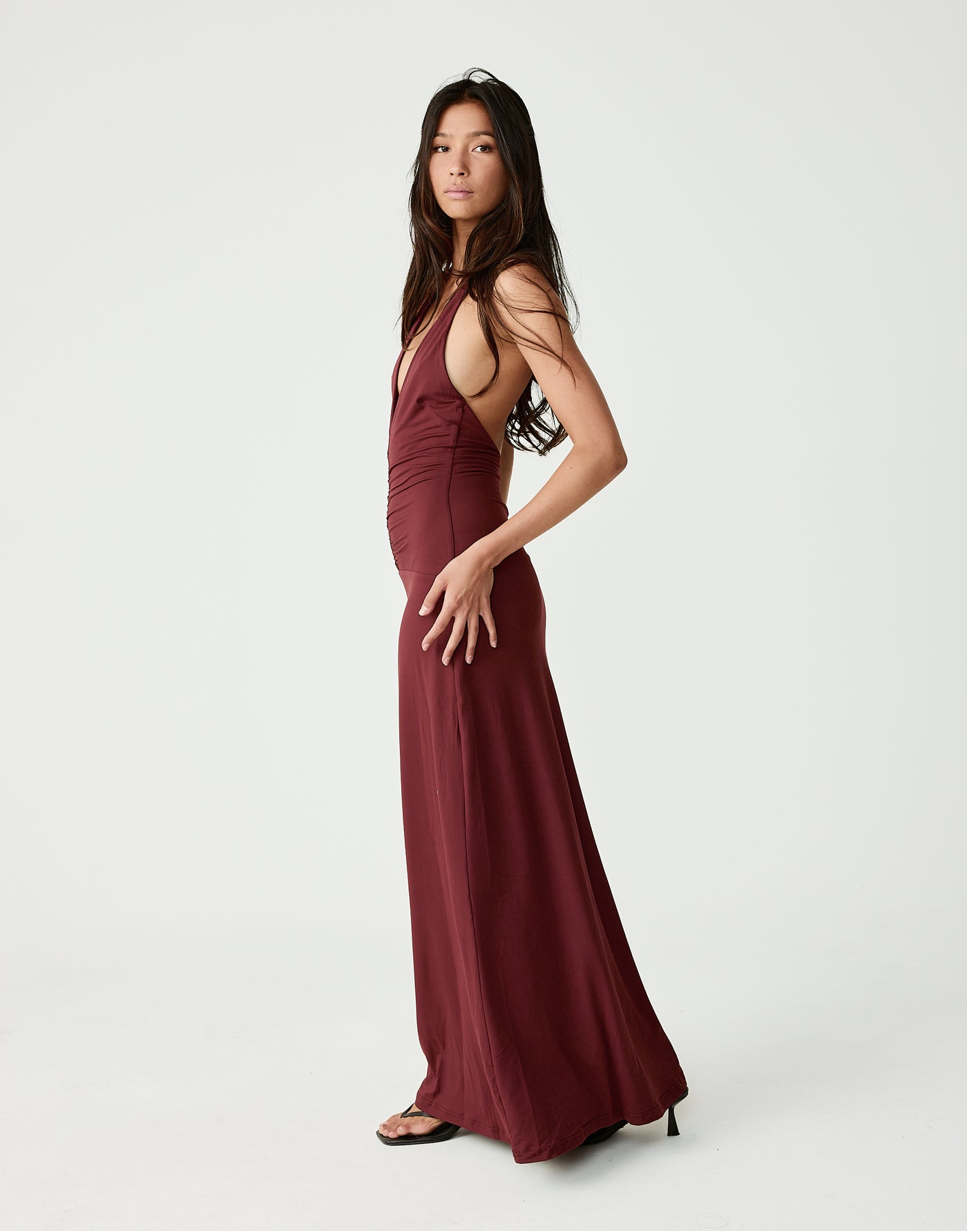  - Women's Dress - Charcoal Clothing