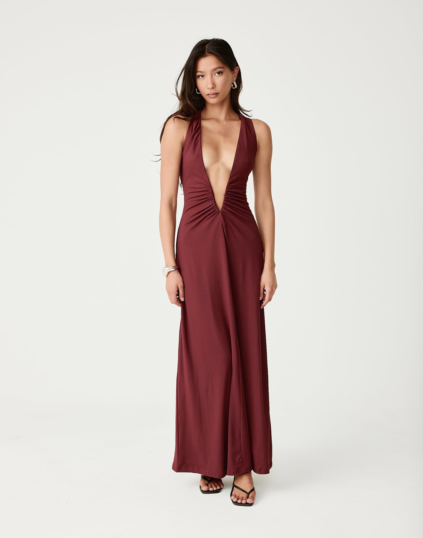  - Women's Dress - Charcoal Clothing