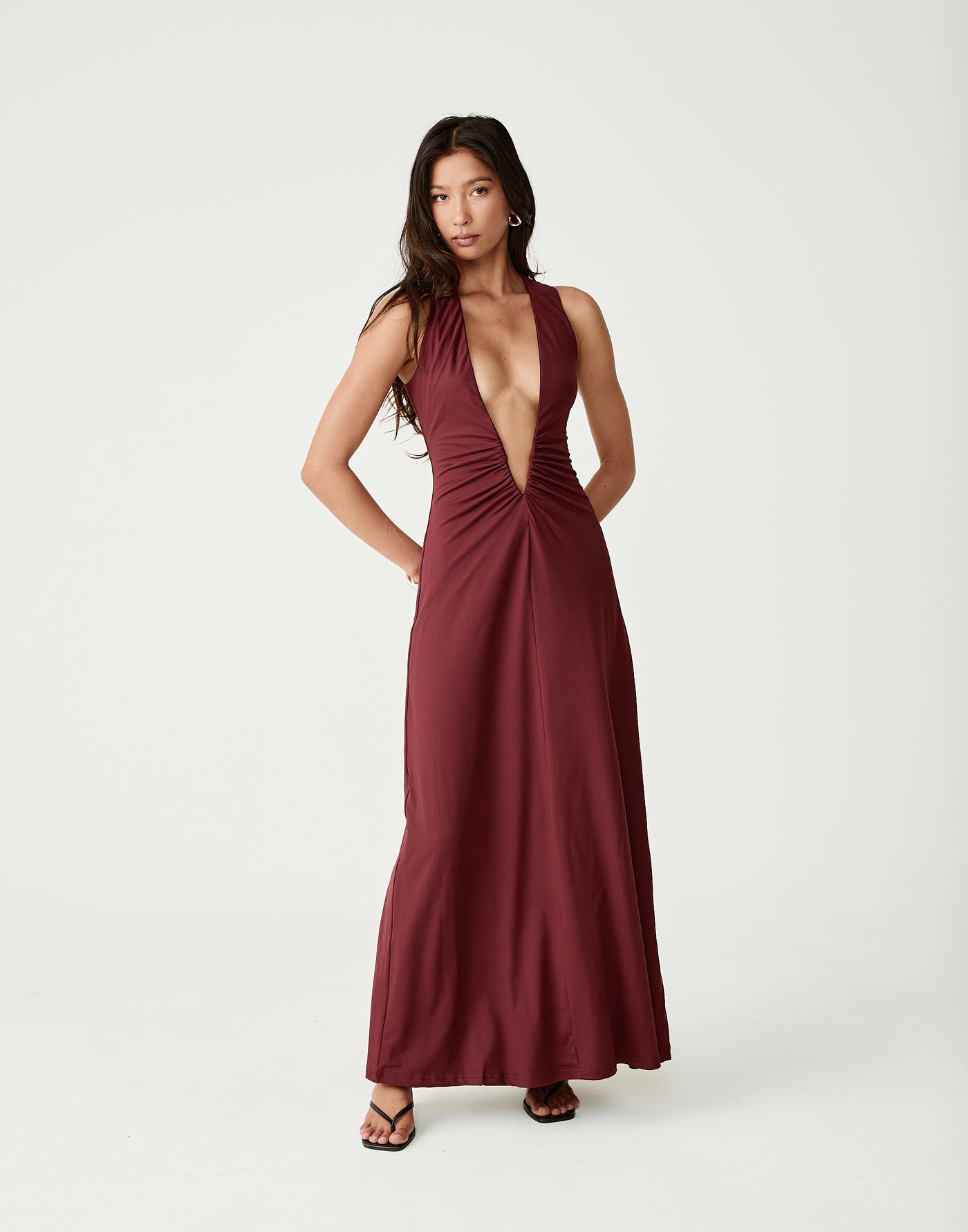  - Women's Dress - Charcoal Clothing