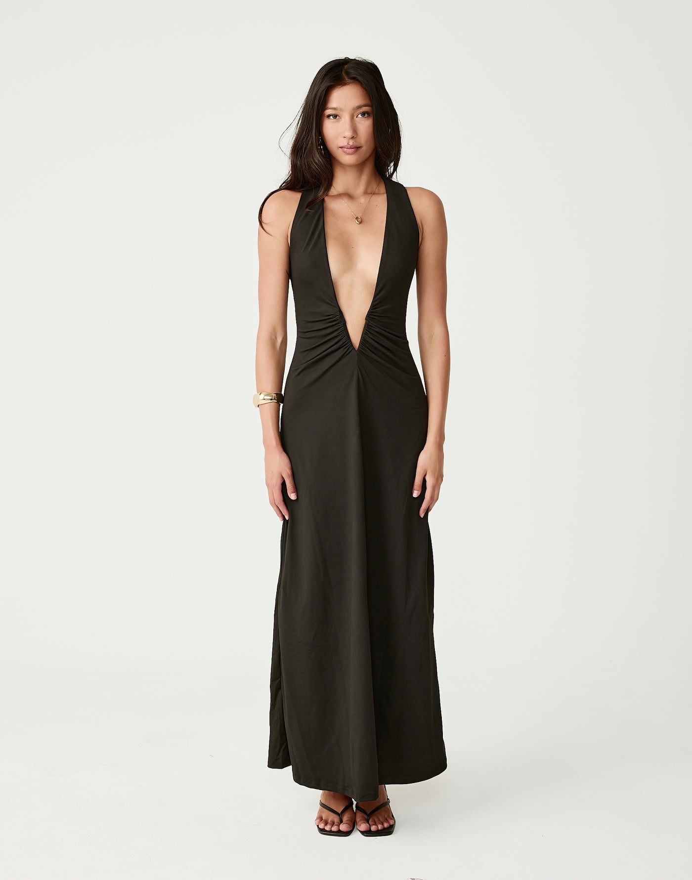  - Women's Dress - Charcoal Clothing