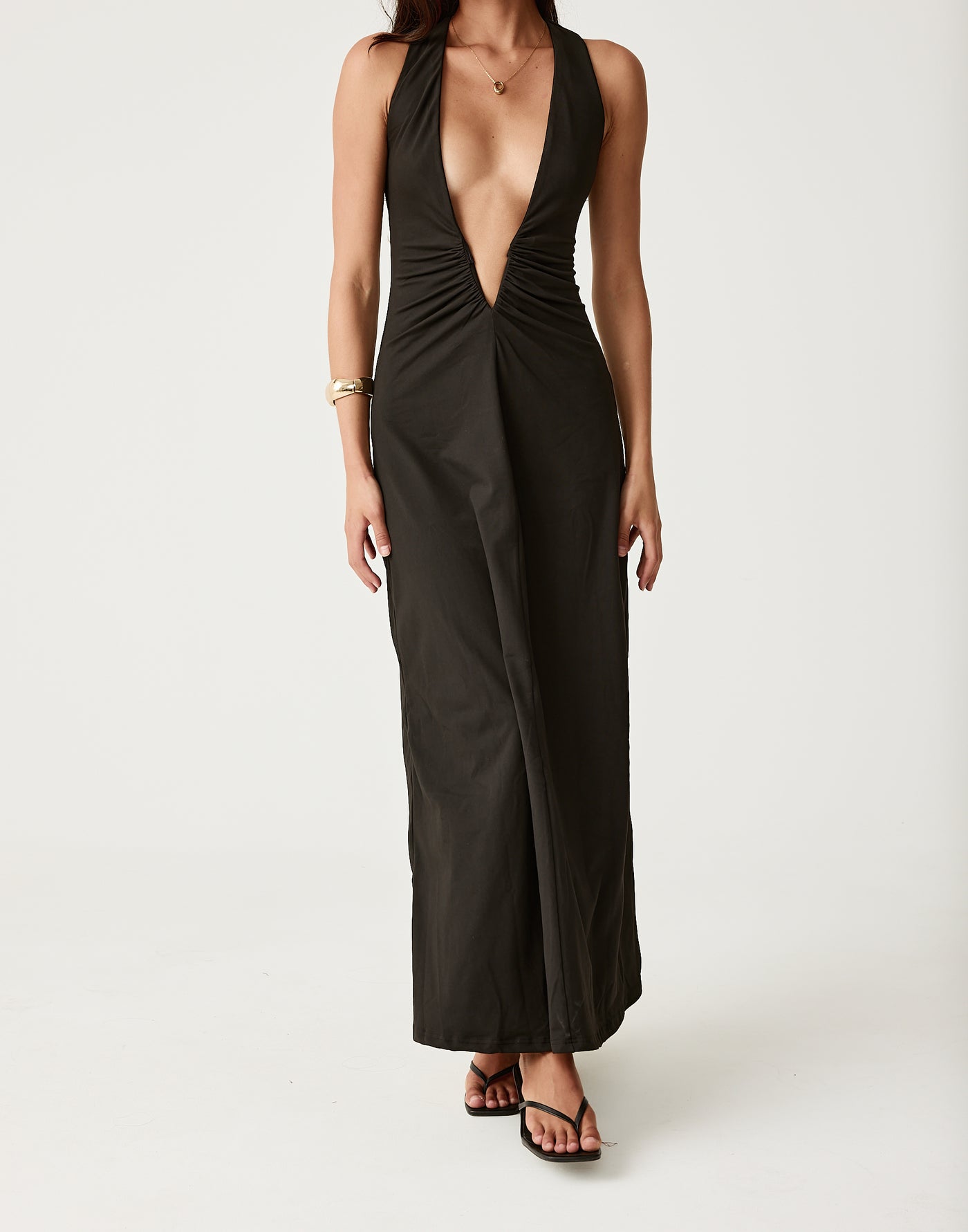  - Women's Dress - Charcoal Clothing