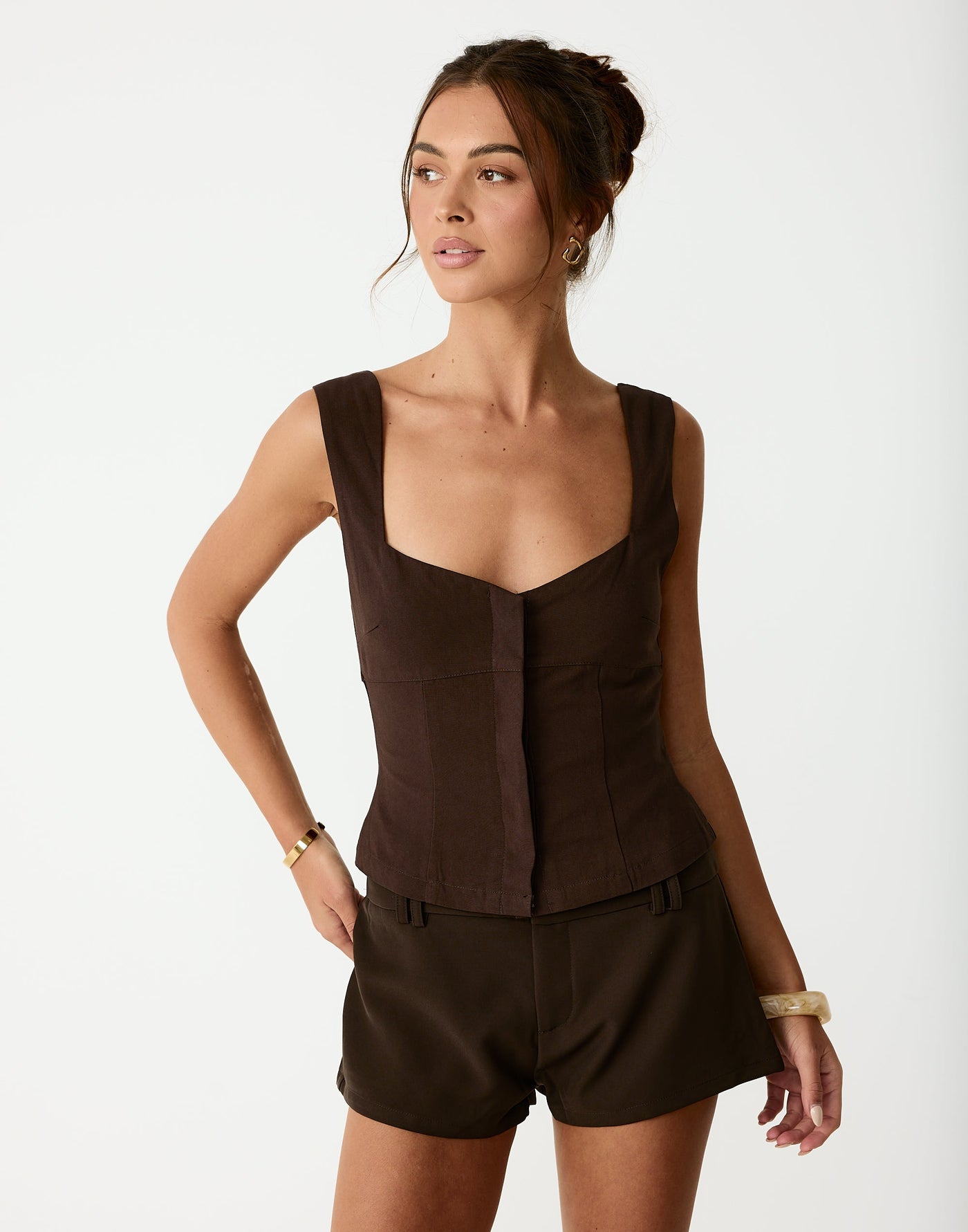  - Women's Top - Charcoal Clothing