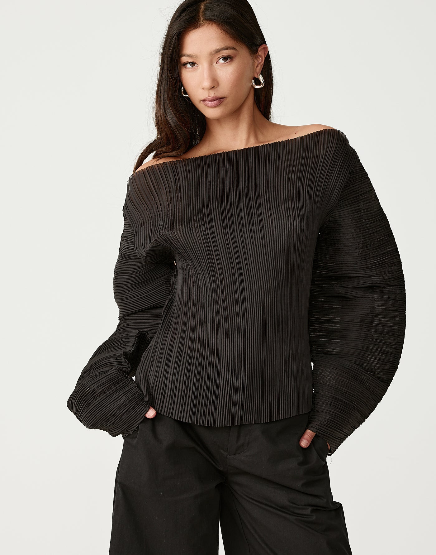  - Women's Top - Charcoal Clothing