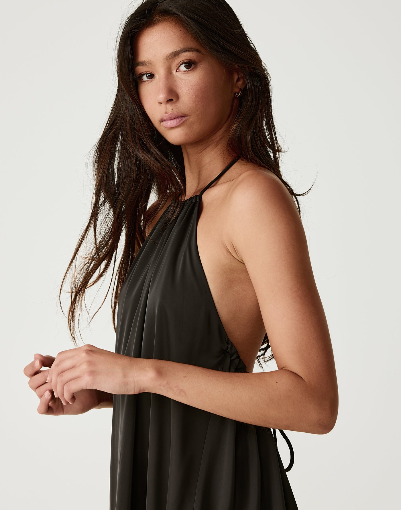  - Women's Dress - Charcoal Clothing
