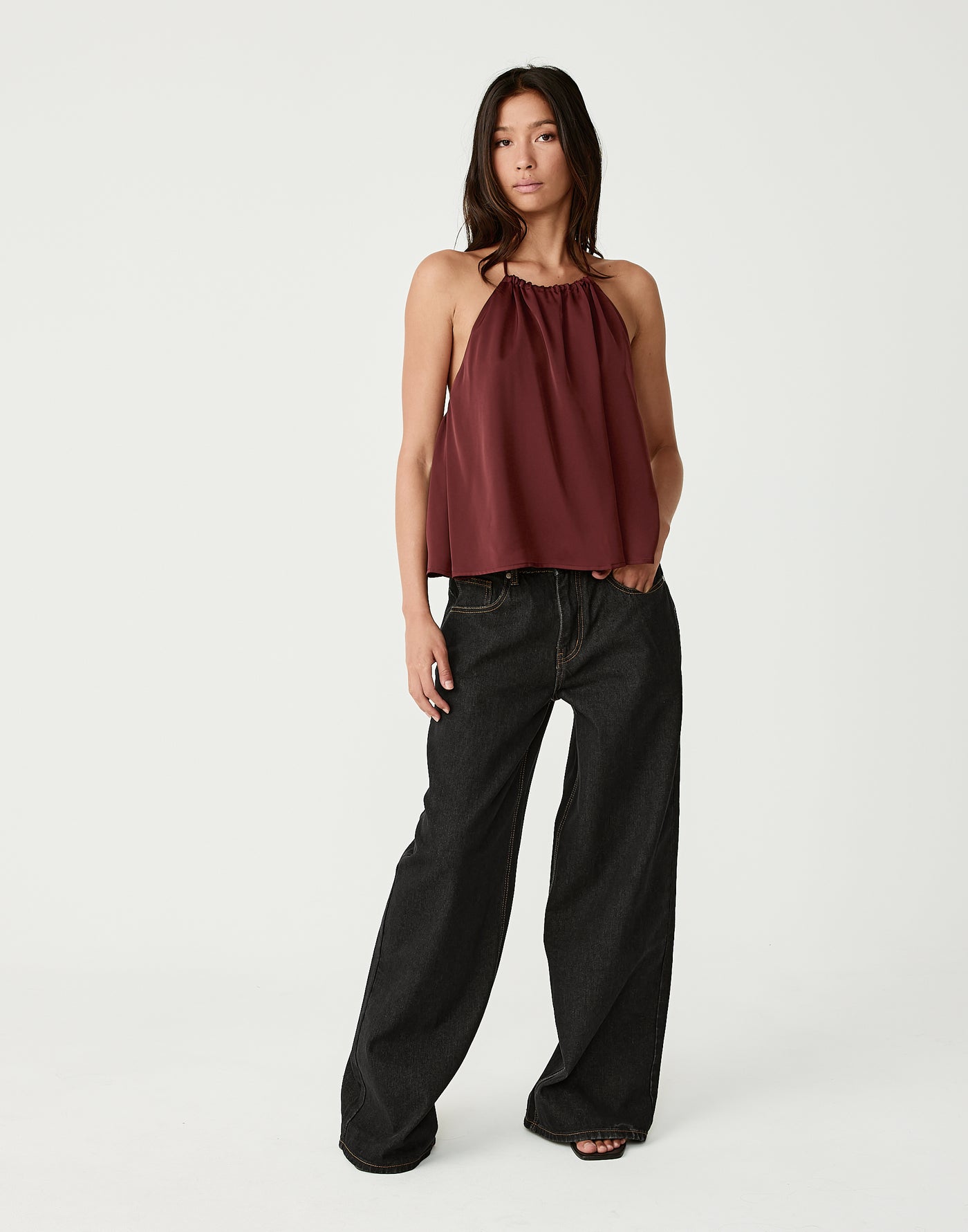  - Women's Top - Charcoal Clothing