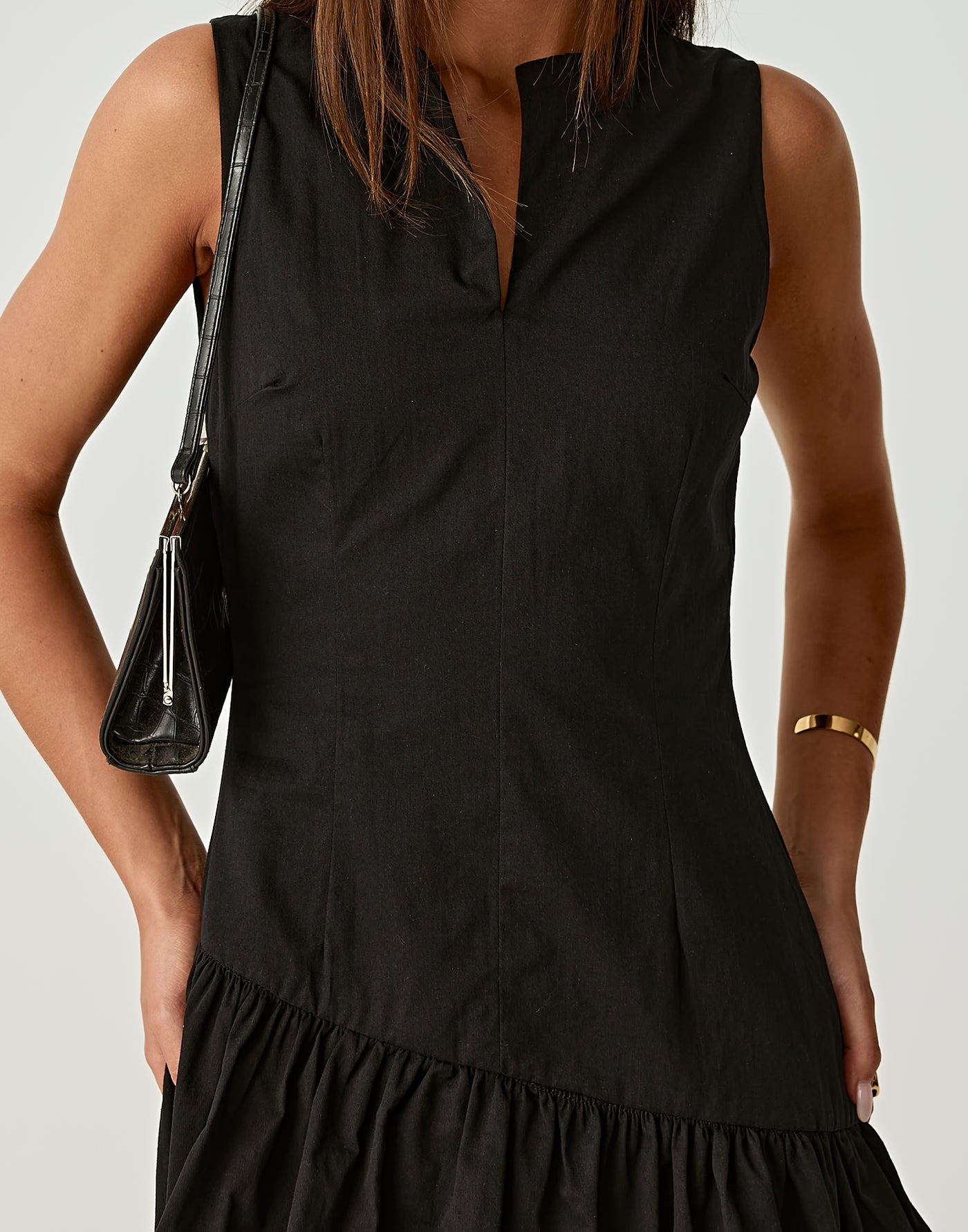  - Women's Dress - Charcoal Clothing