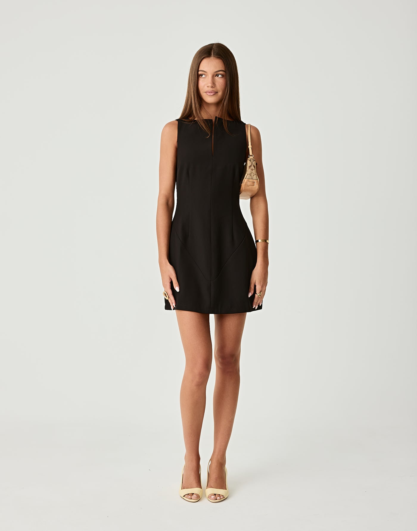  - Women's Dress - Charcoal Clothing