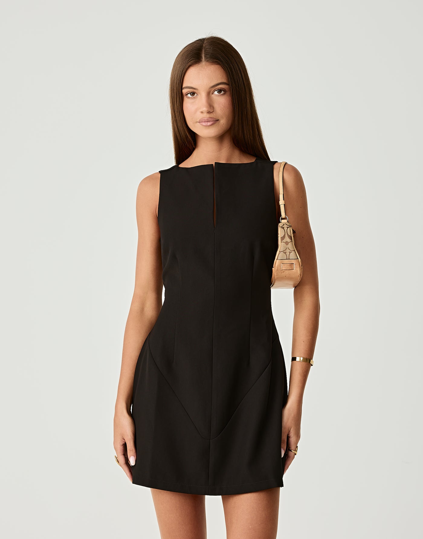  - Women's Dress - Charcoal Clothing