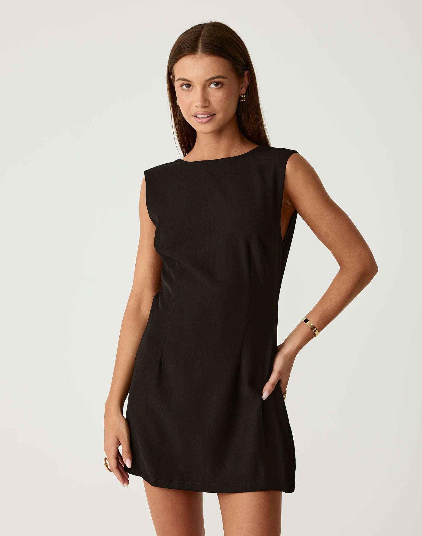 Cedric Mini Dress (Black)