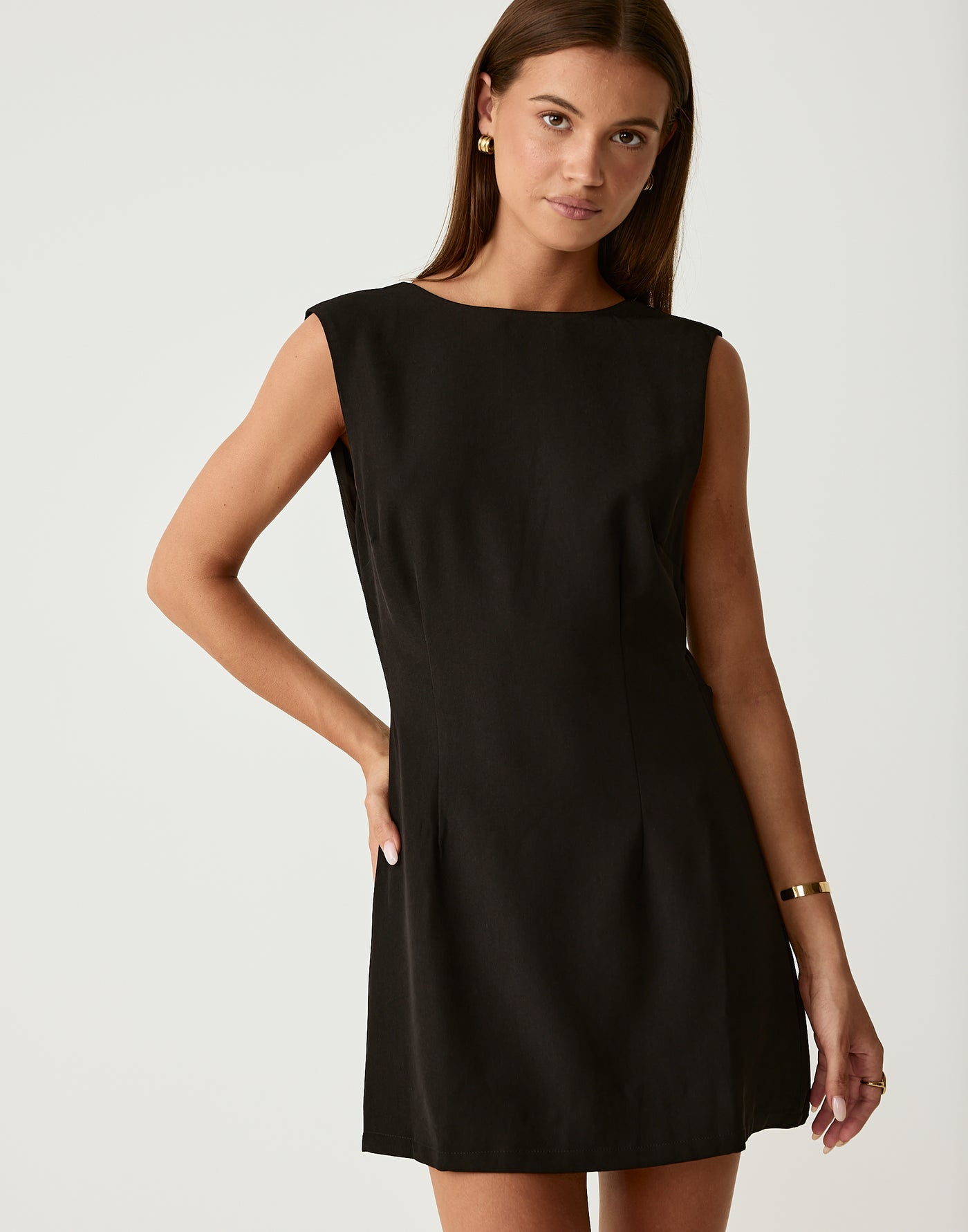 Cedric Mini Dress (Black)