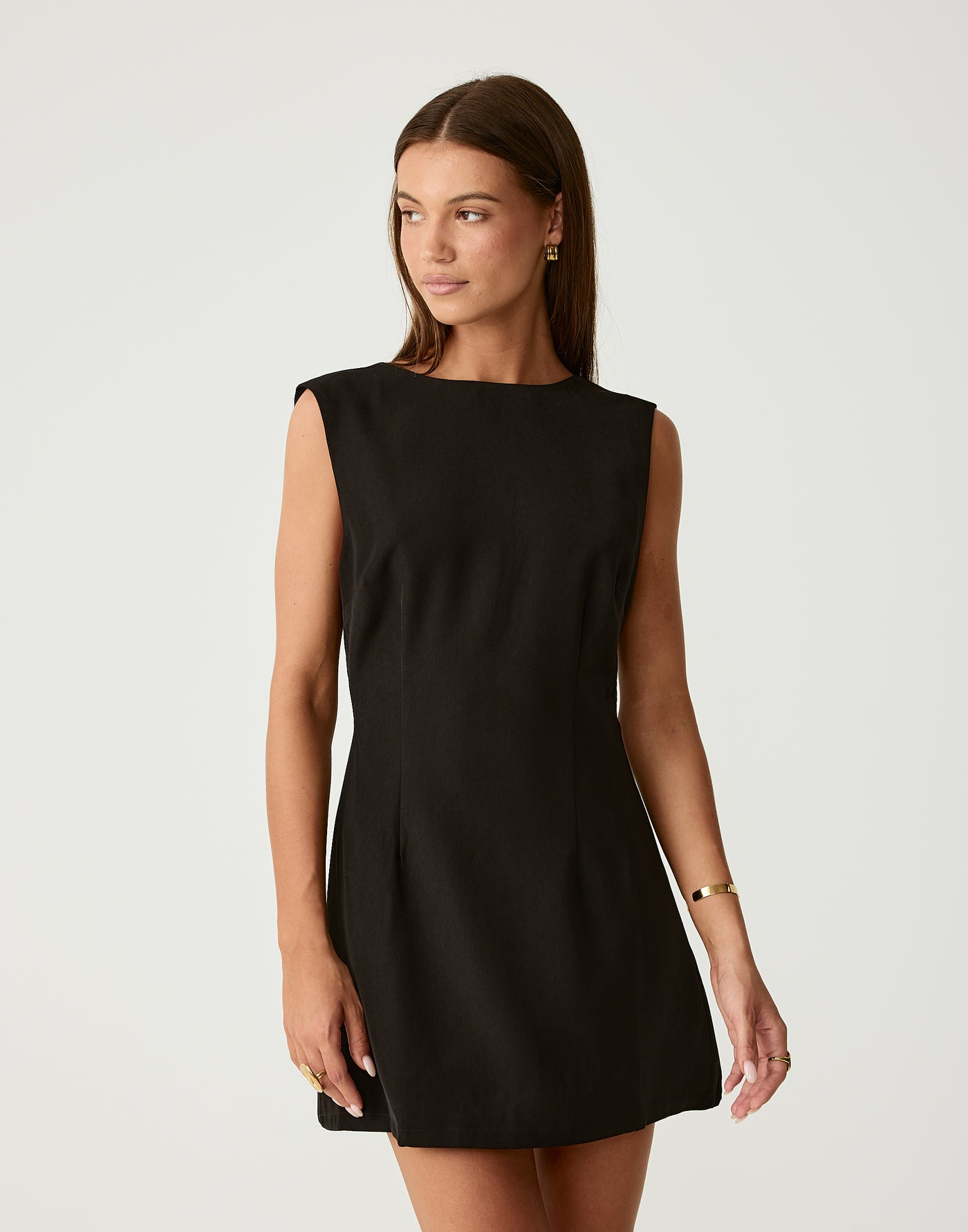 Cedric Mini Dress (Black)