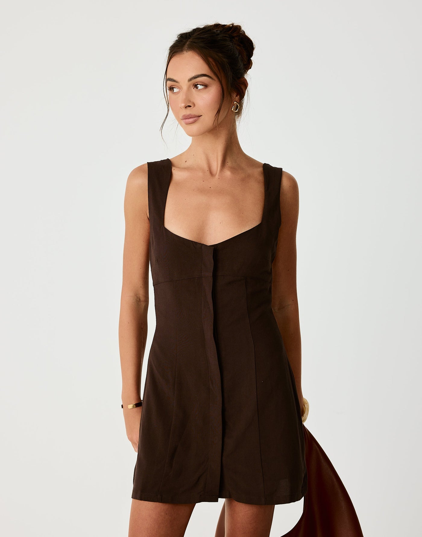  - Women's Dress - Charcoal Clothing