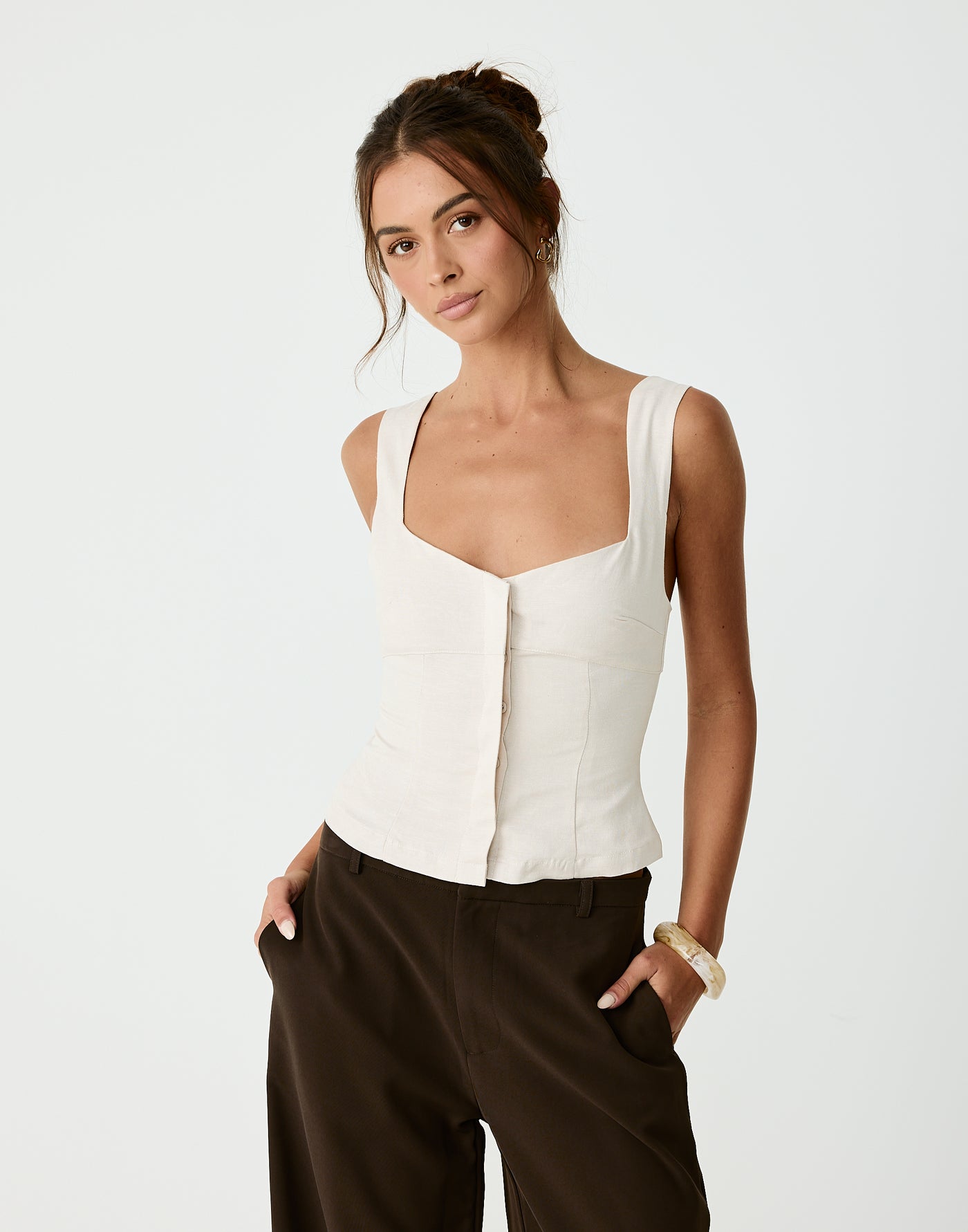  - Women's Top - Charcoal Clothing