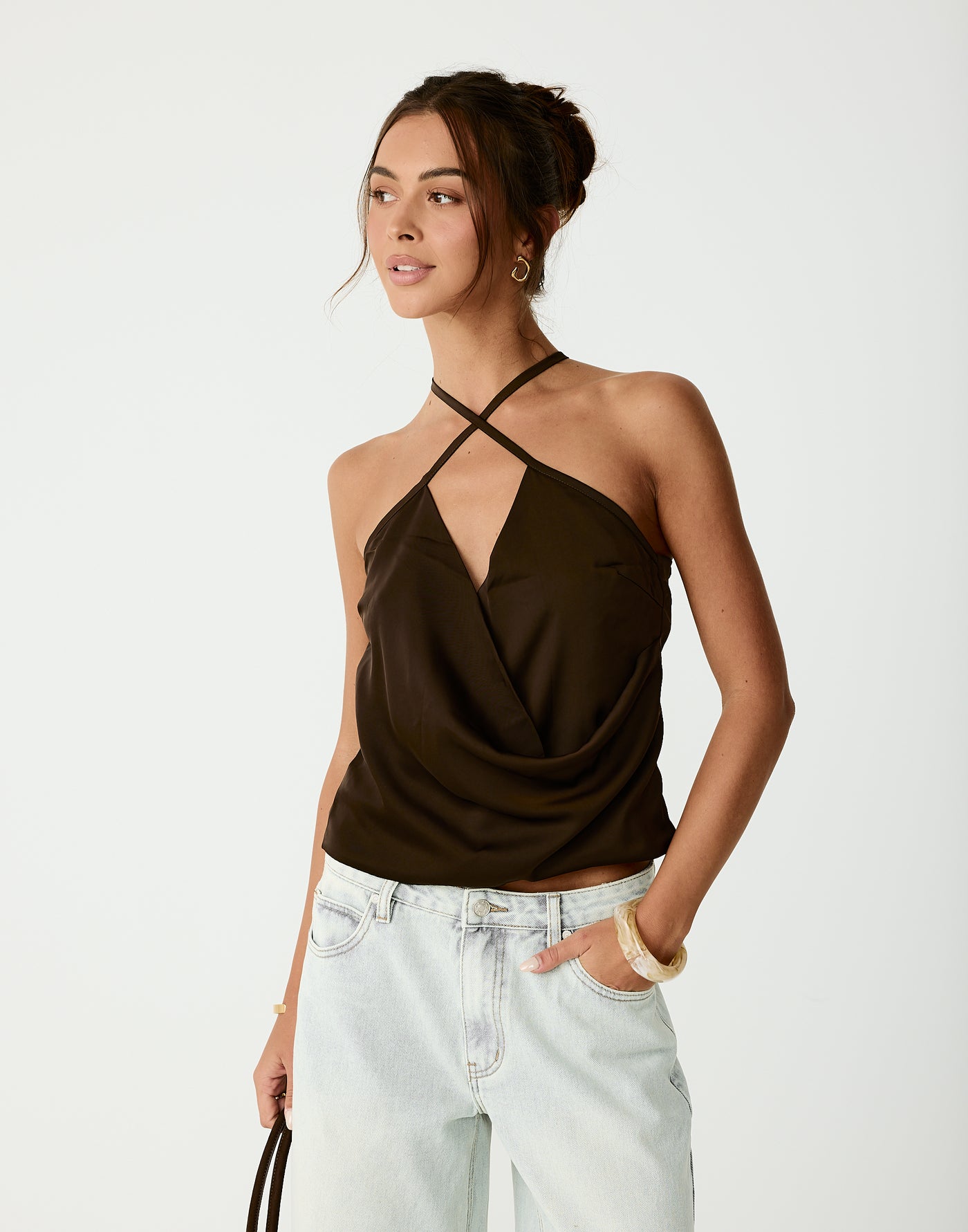  - Women's Top - Charcoal Clothing